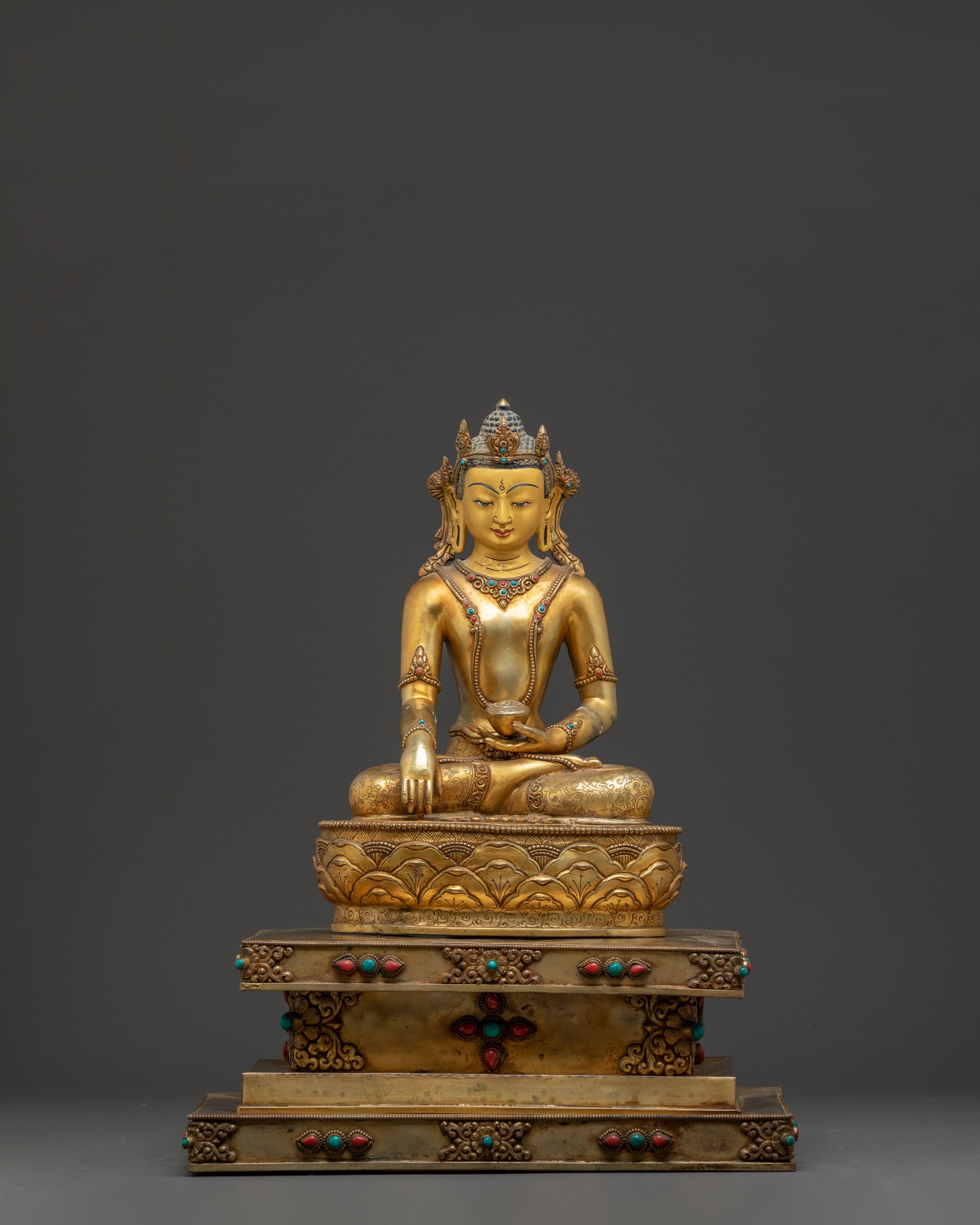 Handmade Gautama Buddha Sculpture Sage of the Shakyas | Himalayan Buddhist Statue