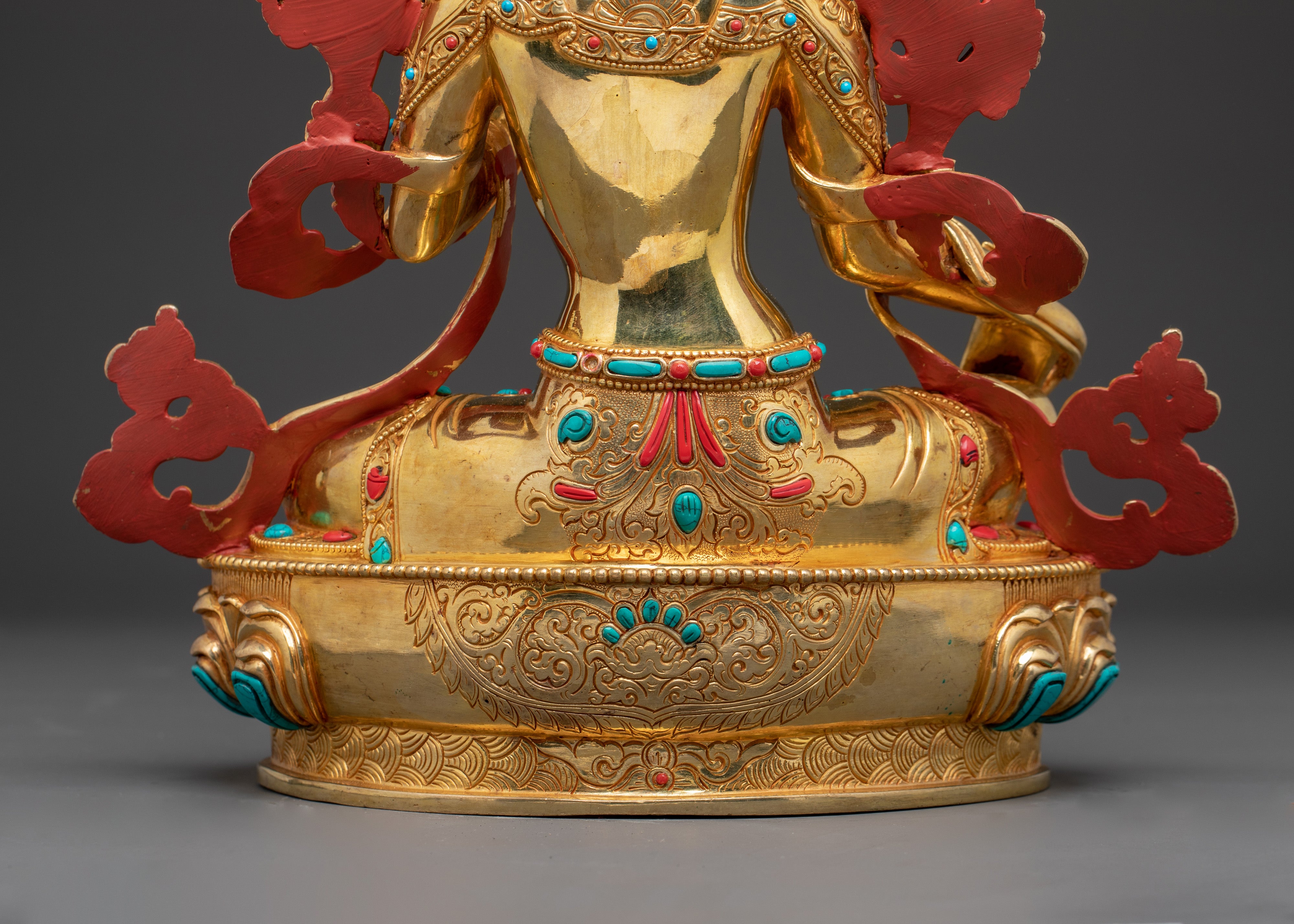 Handmade Radiant Statue of Shyama Tara | Mother of All Buddhas