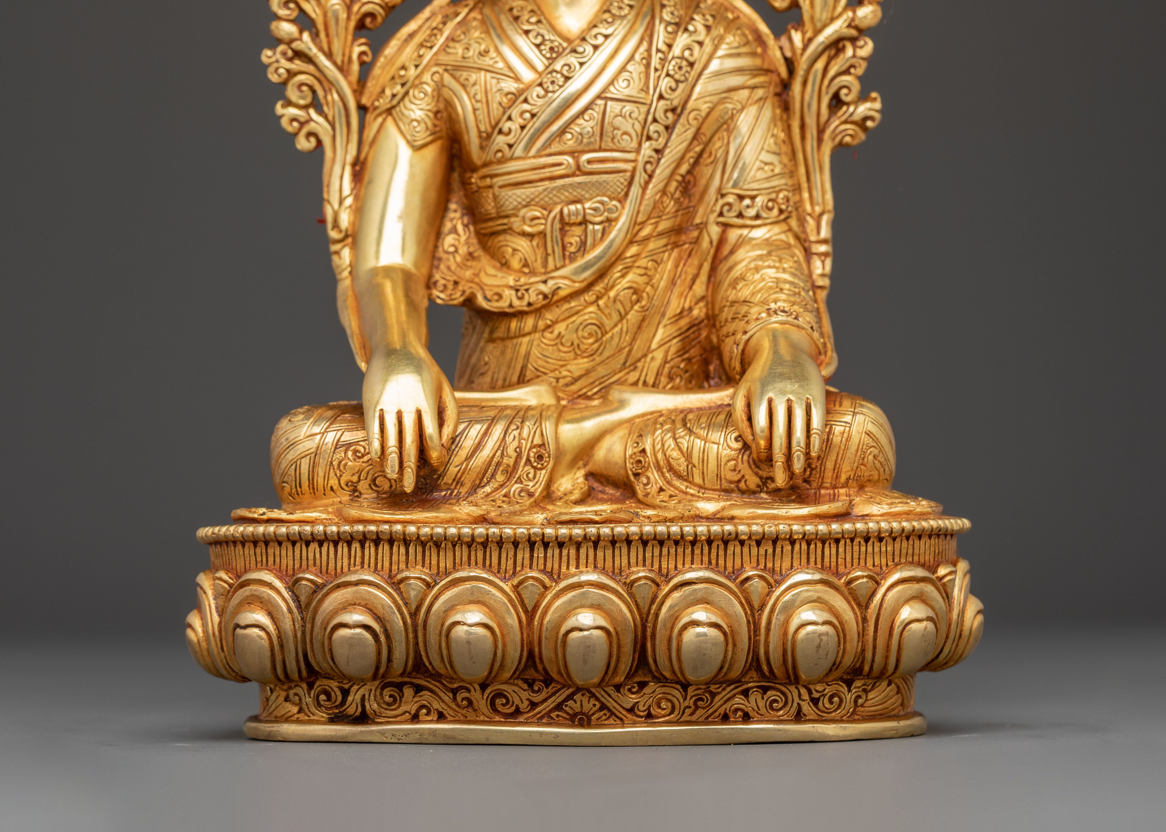 Handmade Buddhist Master Longchenpa Art | Tibetan Yogi