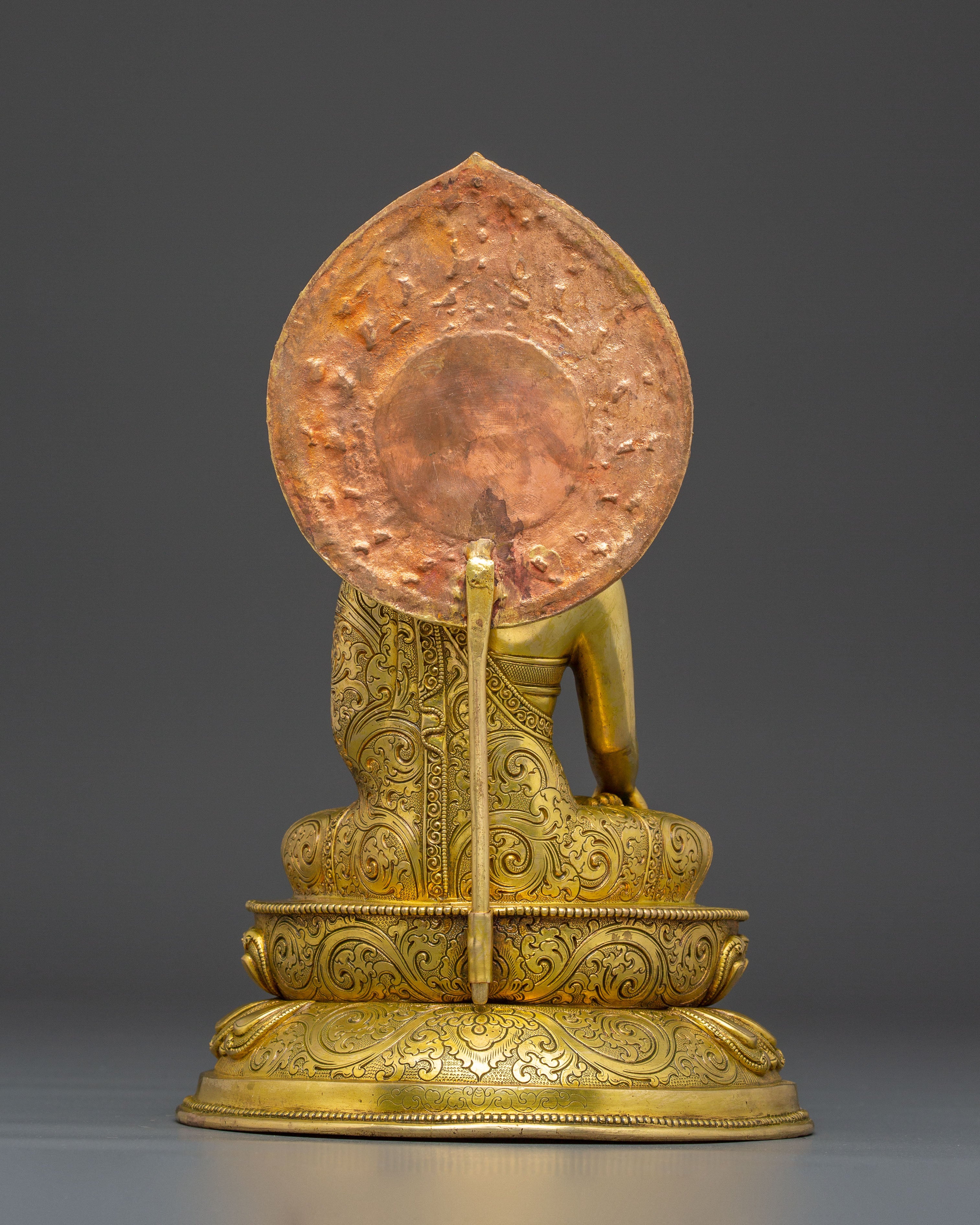 Handmade Golden Statue of Buddha Shakyamuni | The Historical Enlightened One