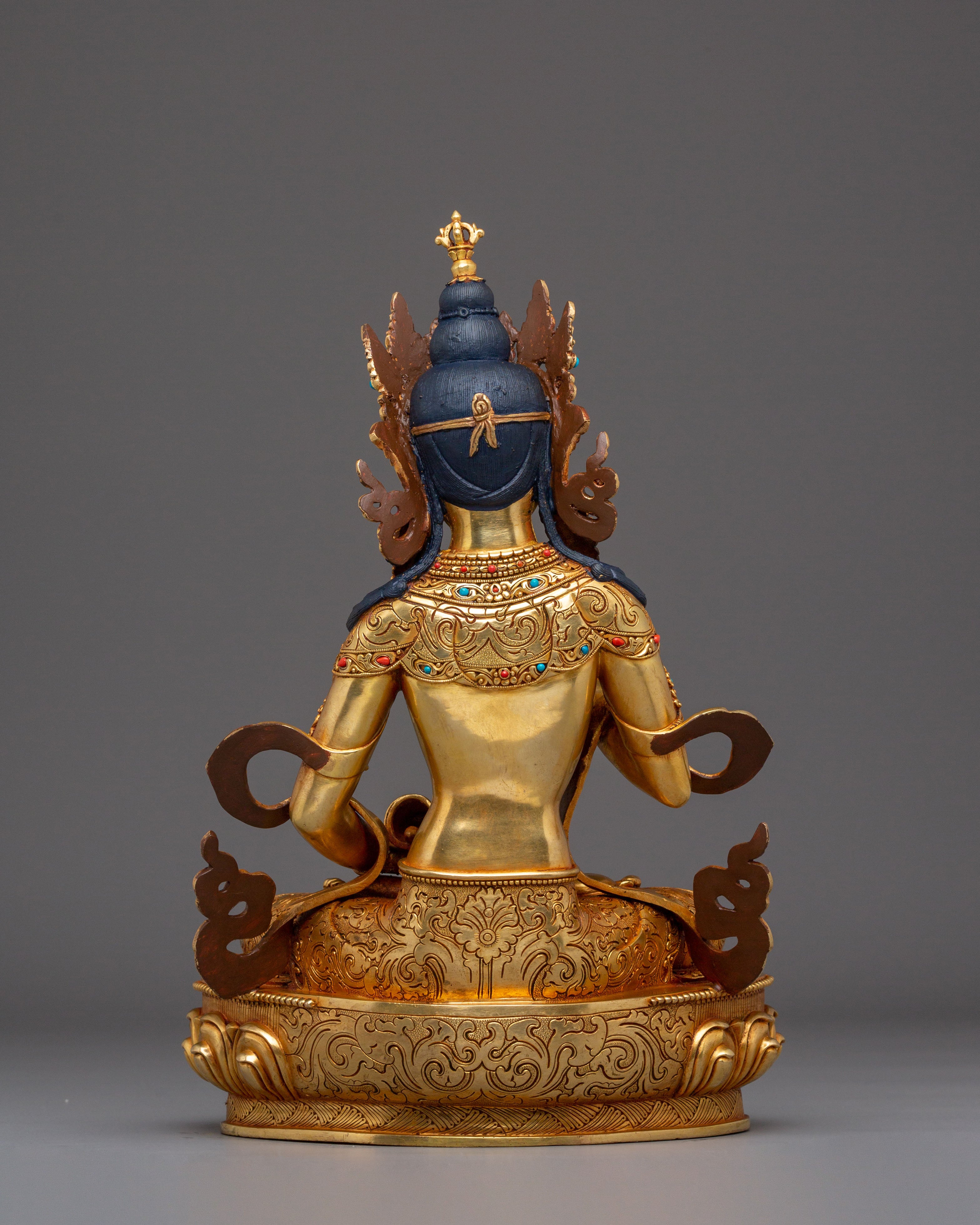 Supreme Purifier Vajrasattva Handmade Dorje Sempa Art | Tibetan Deity of Purification