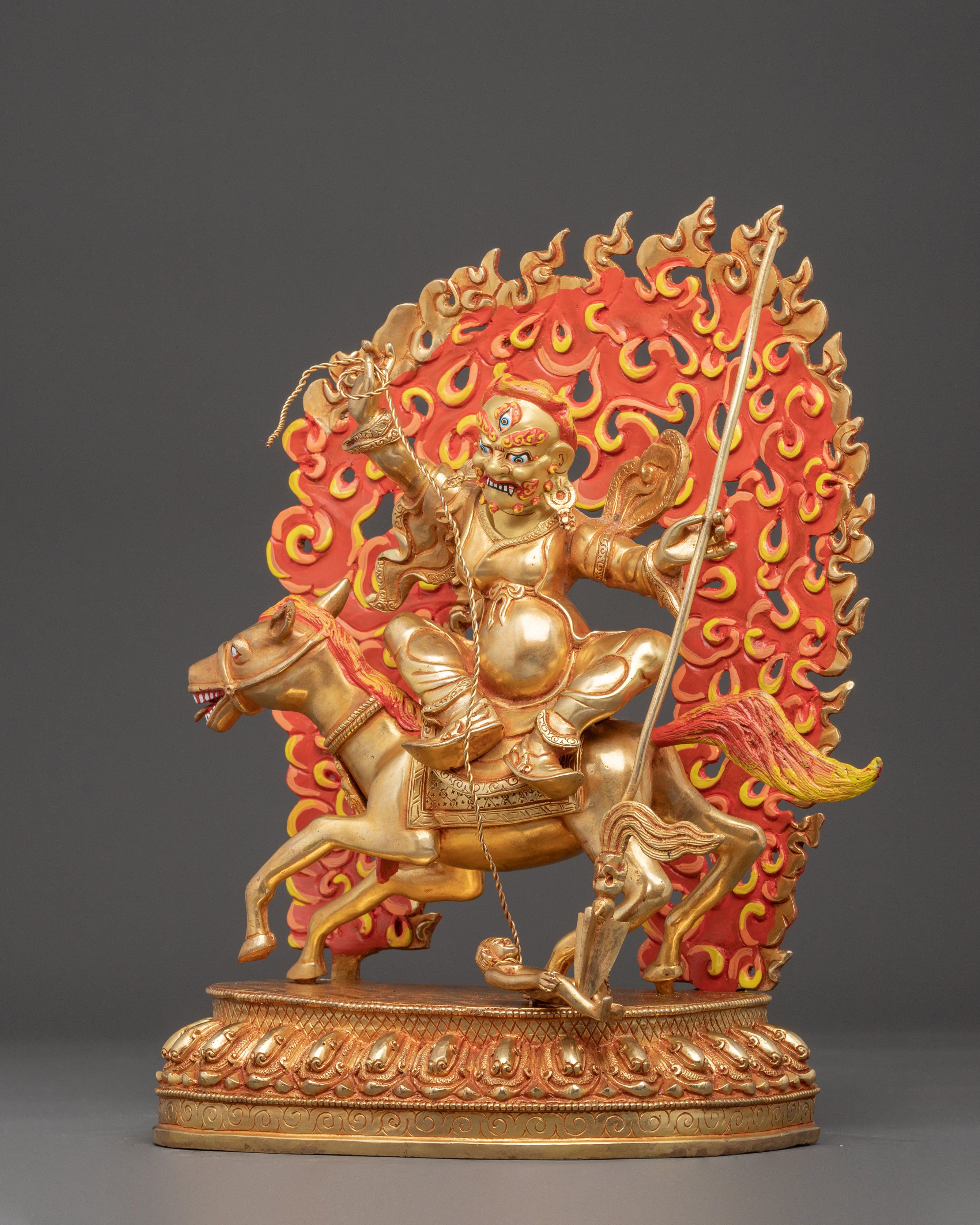 Chimar Statue: Divine Protector of the Dharma | Tantric Guardian