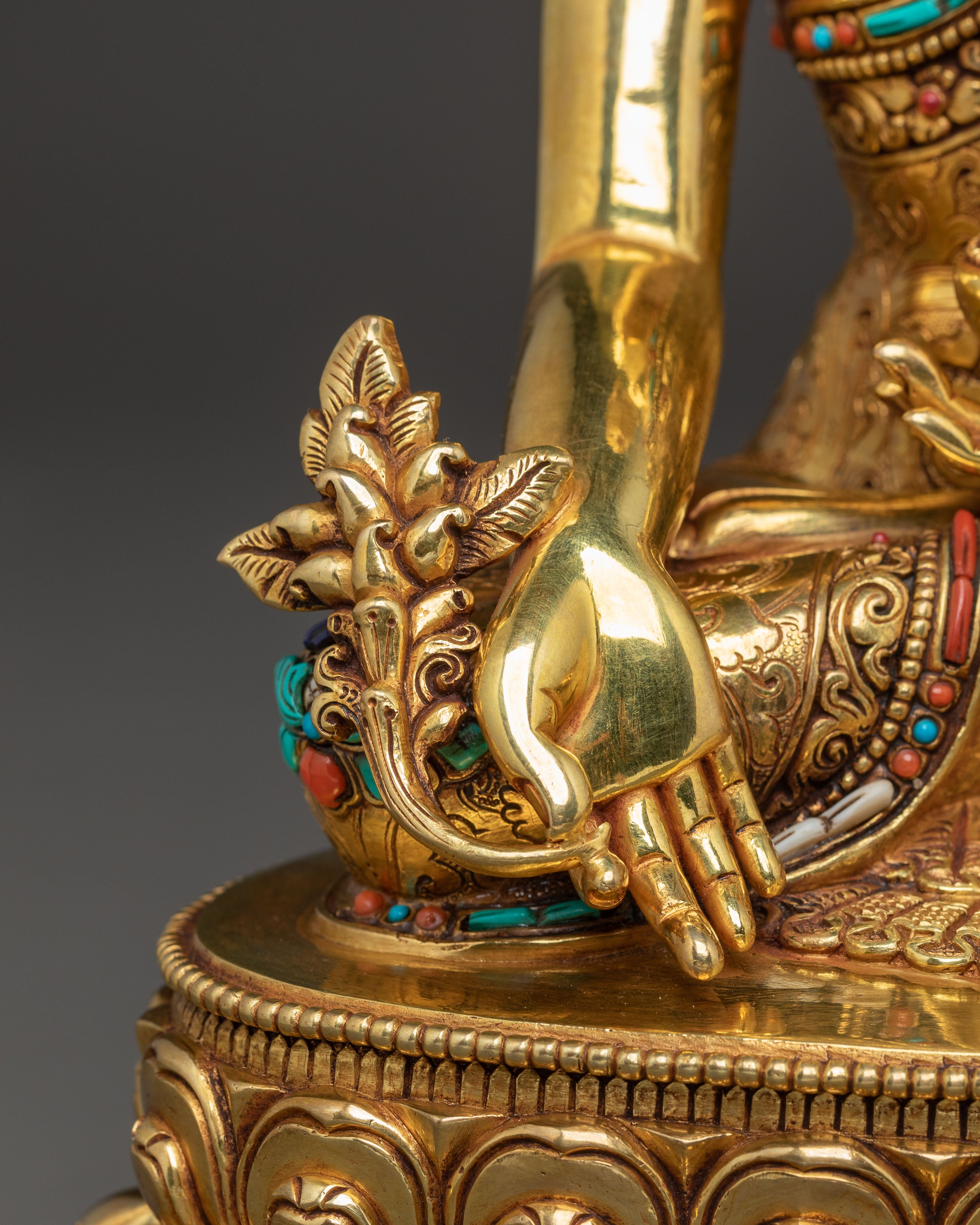 Handmade Three Great Buddha Statues Set | Shakyamuni, Amitabha, Medicine Buddha