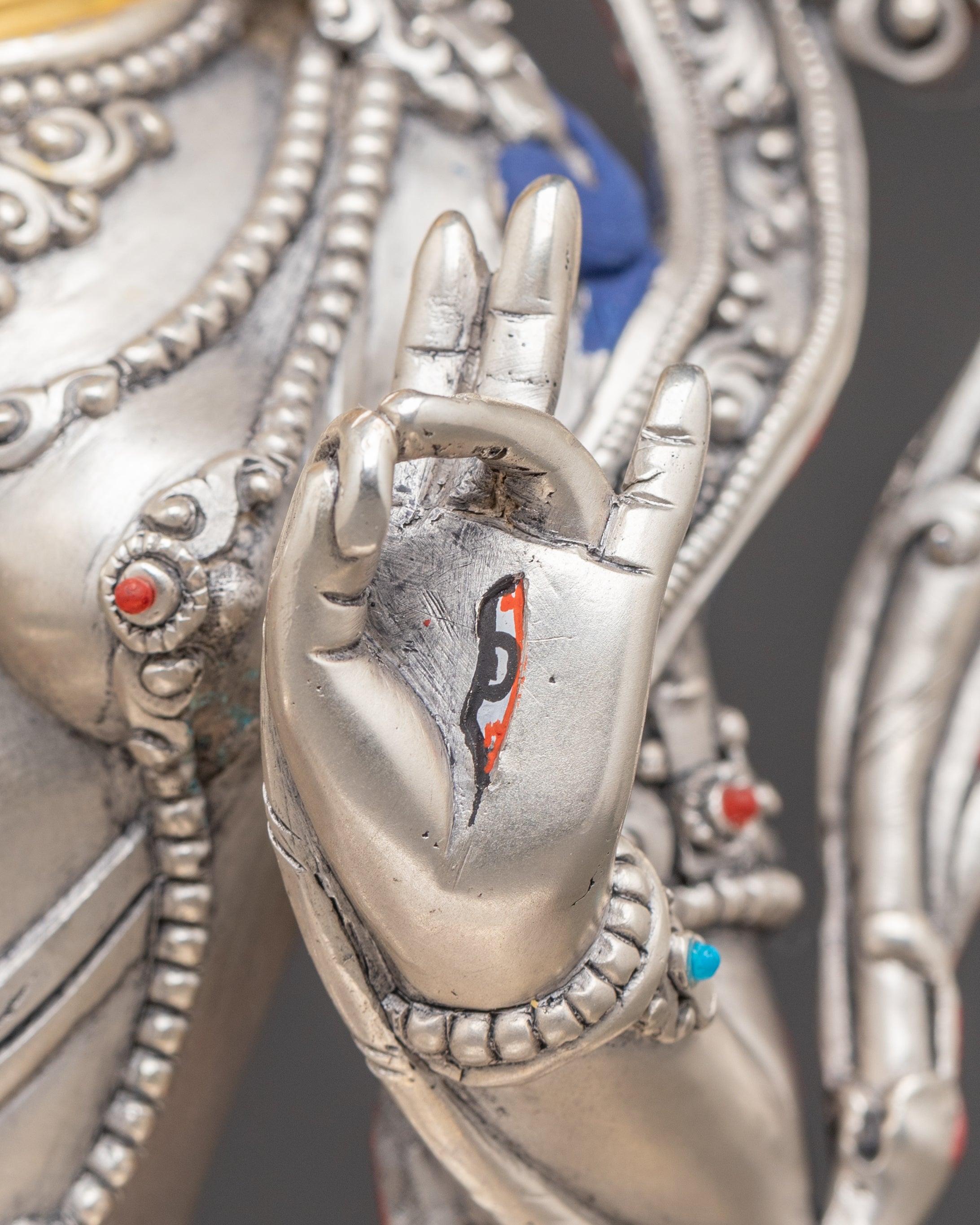 Silver Sita Tara Handmade Statue | Tibetan Buddhist Art