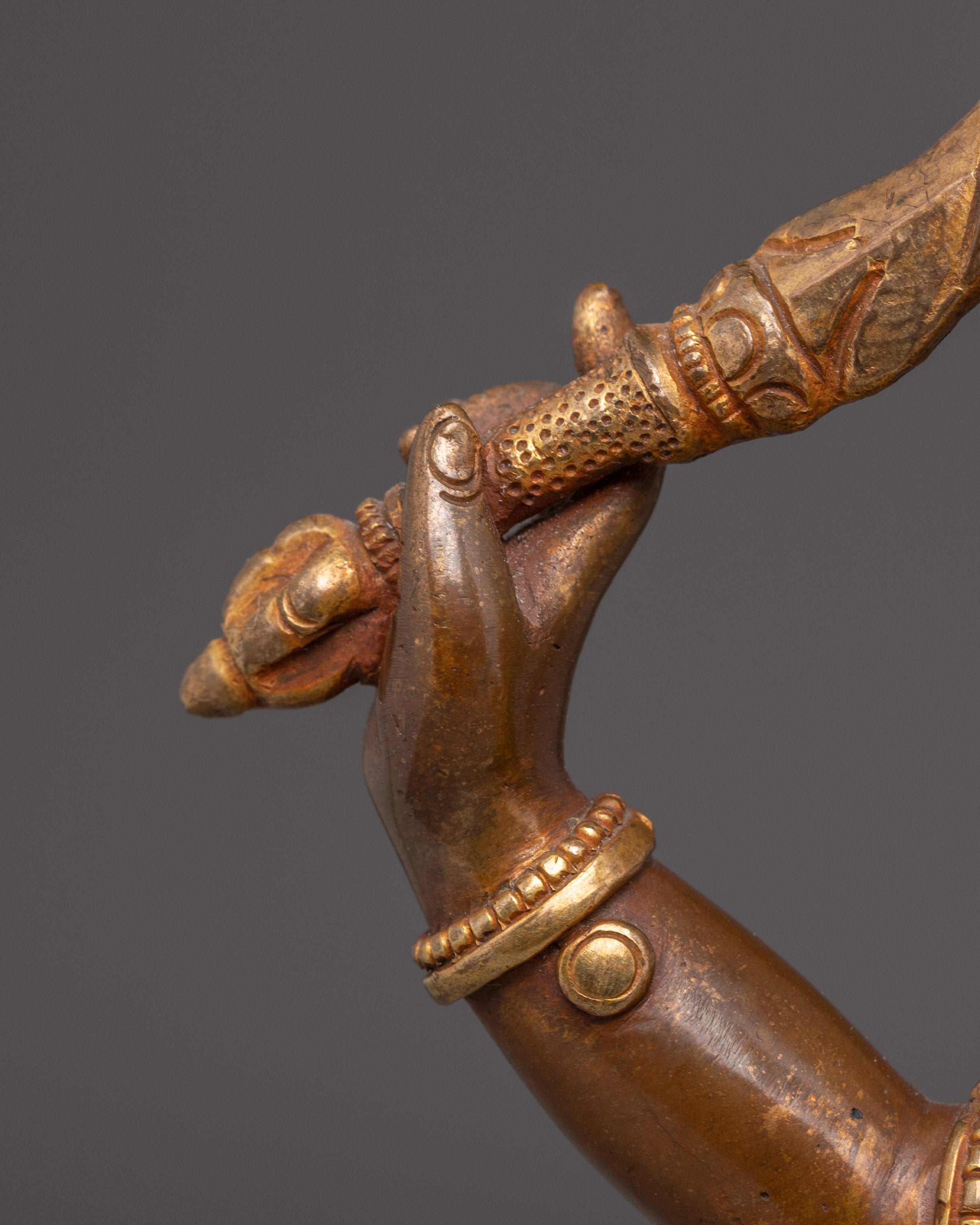 Statue of Buddhist Protector Deity Mahakala | Himalayan Artwork