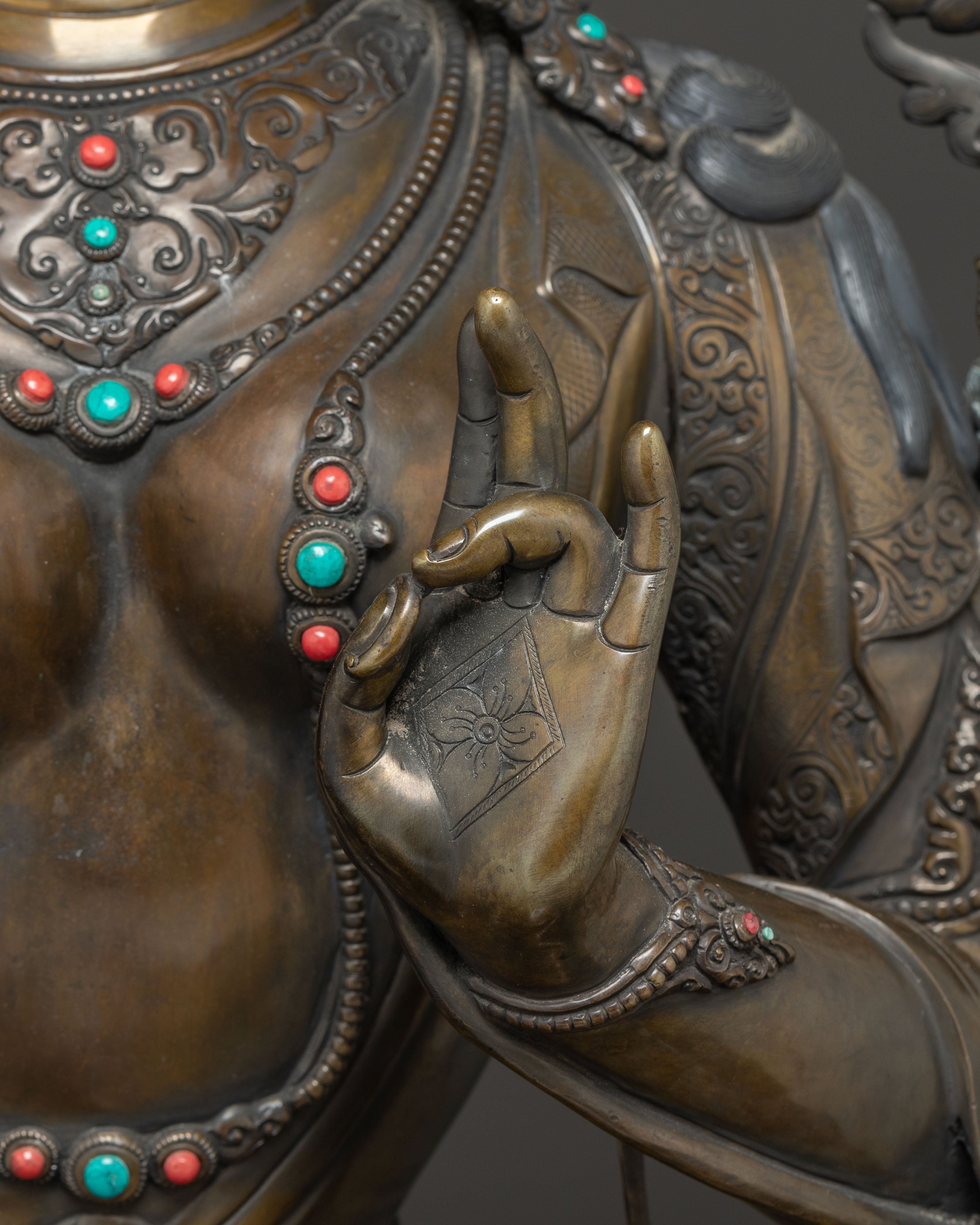 Life-Size Statue of Green Tara | Compassion Deity