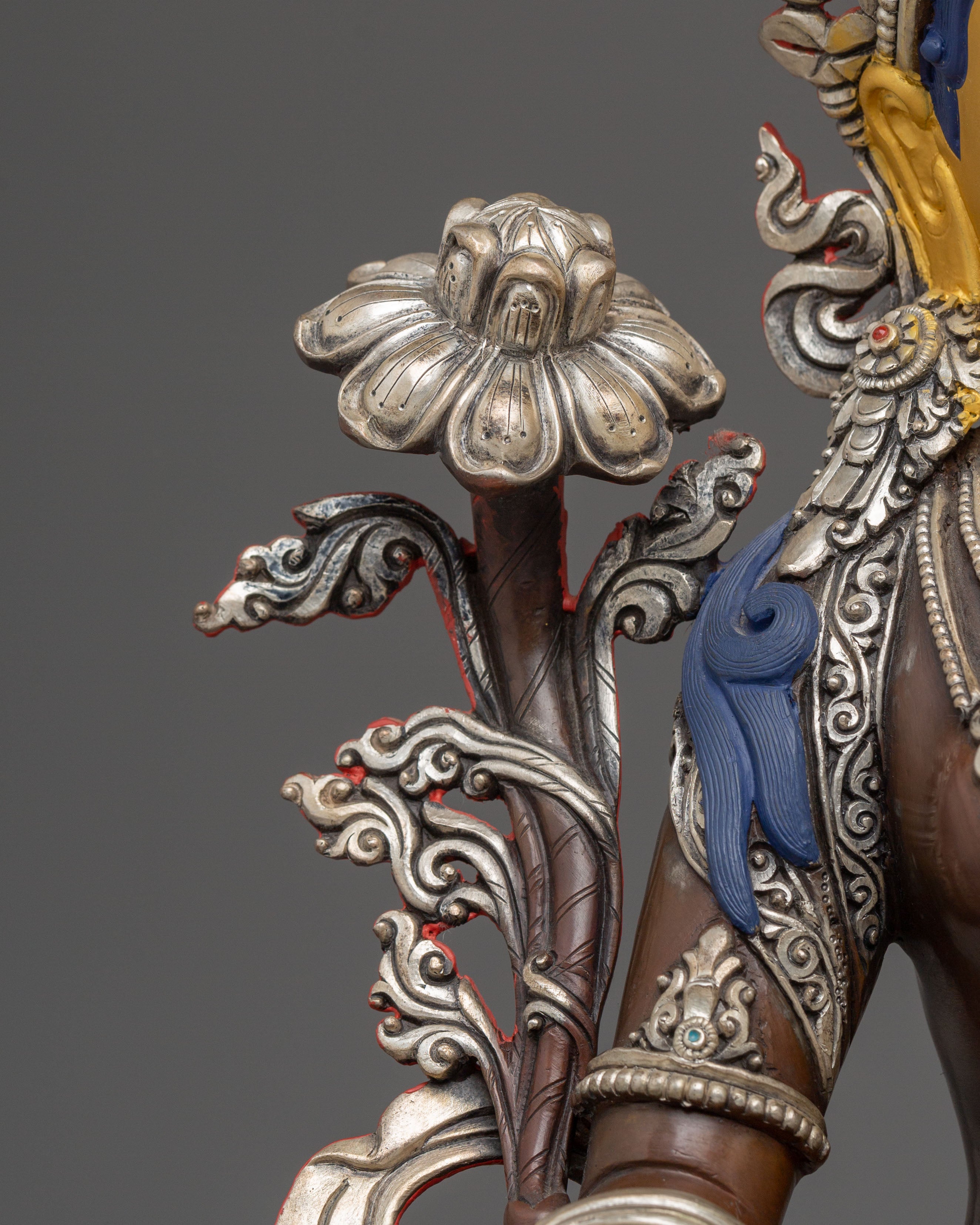 Sacred Goddess White Tara Handmade Statue | Healing and Longevity Deity