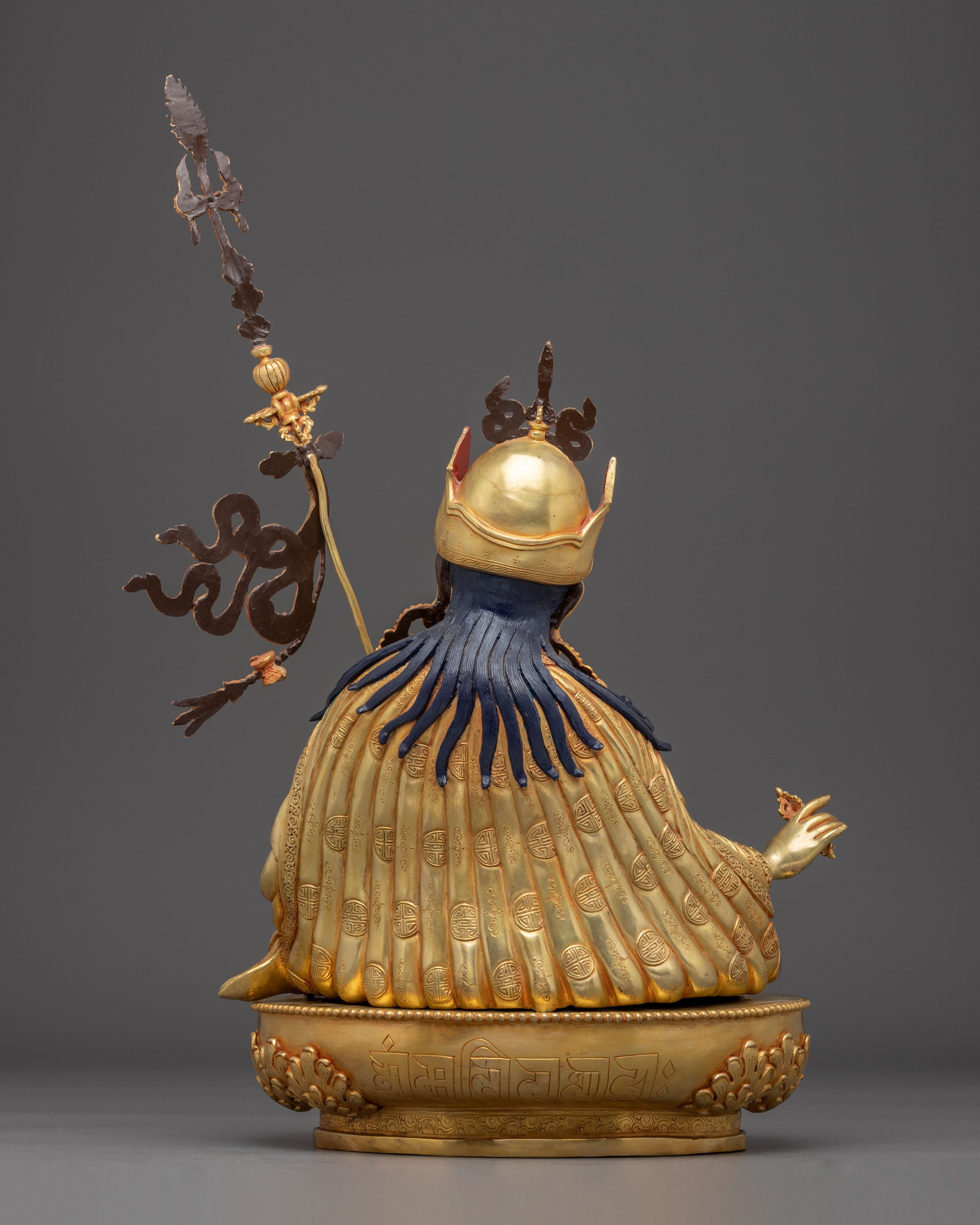 Handcrafted Spiritual Statue of Guru Rinpoche | Lotus-Born Master