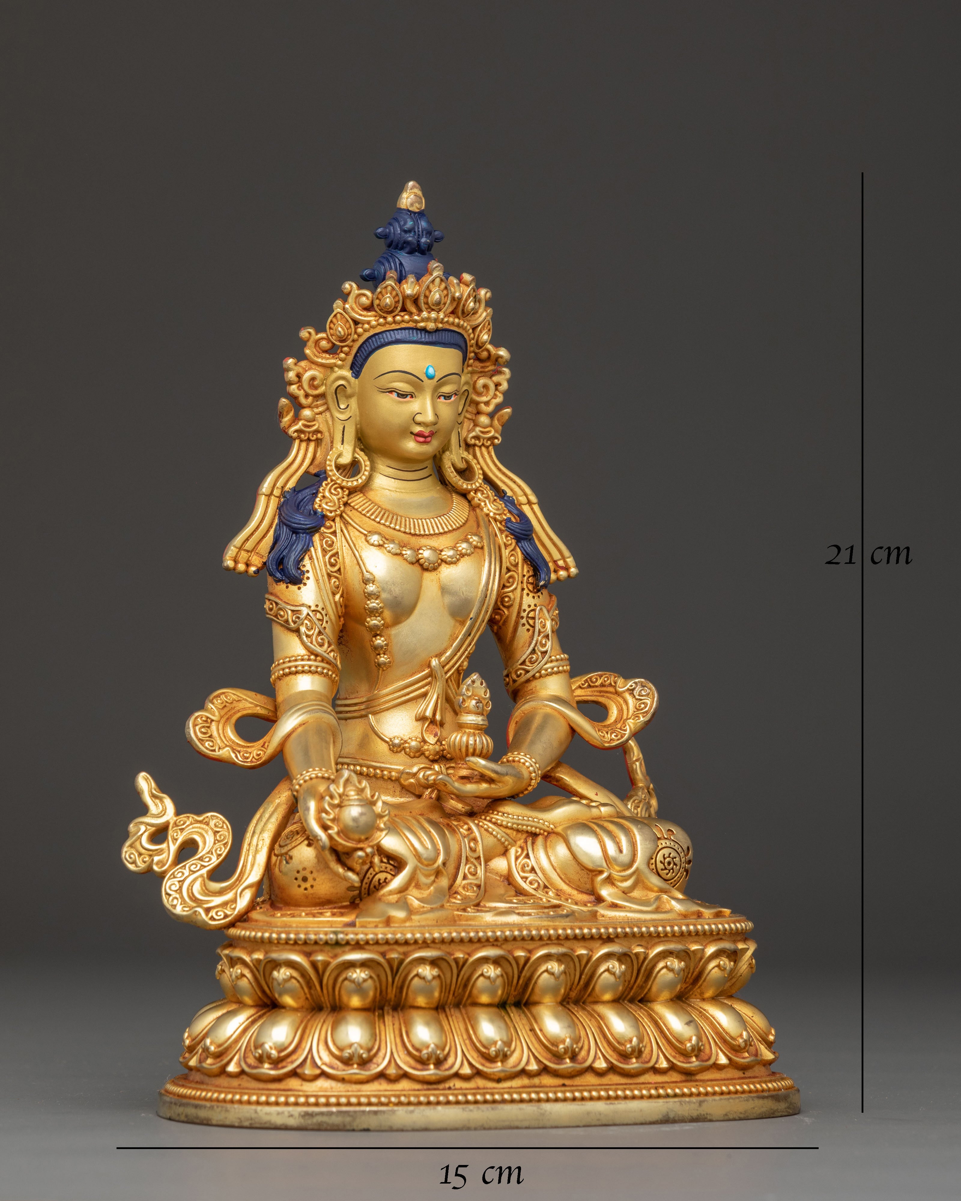 Handmade Statue of Bodhisattva Ksitigarbha
