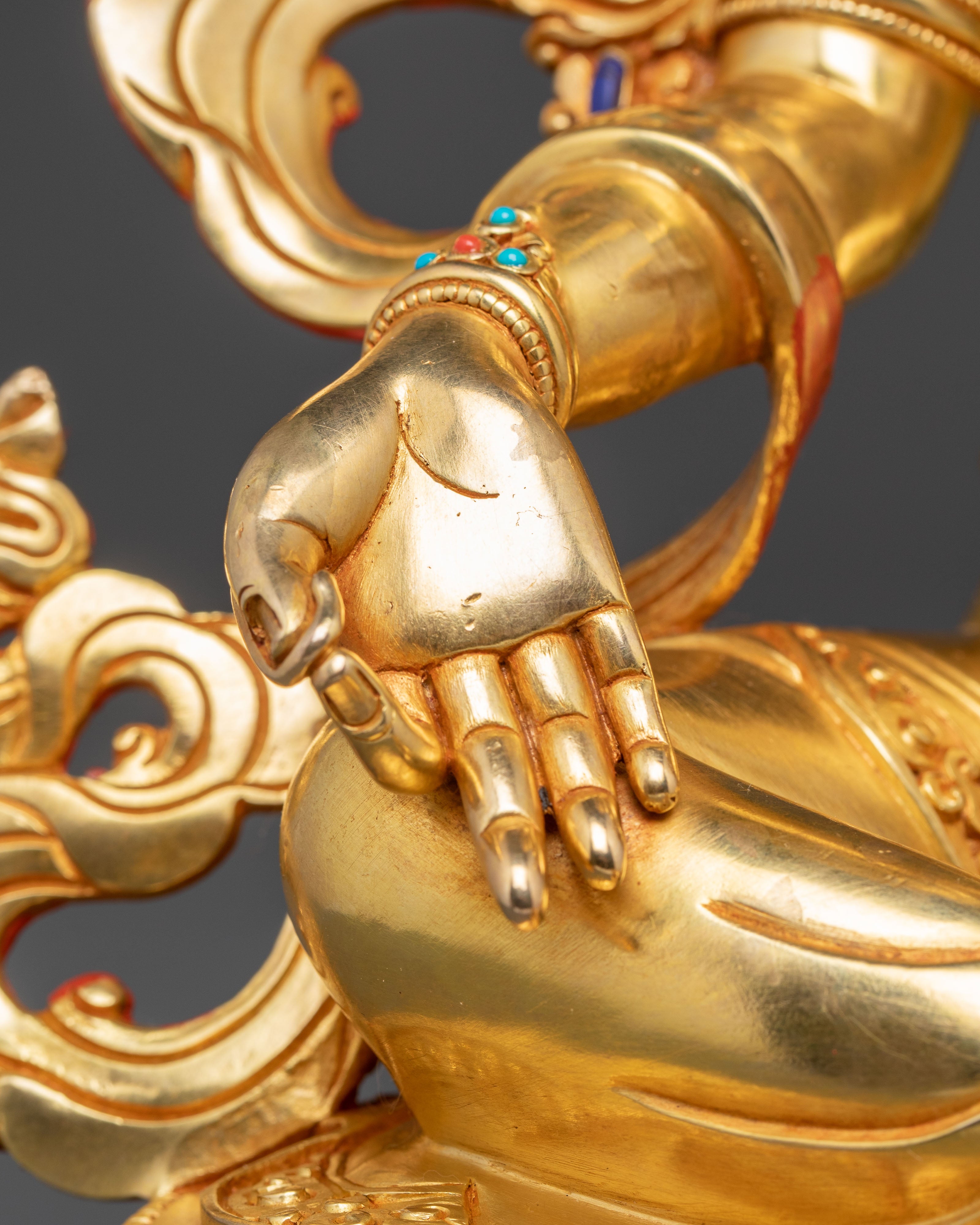 Handmade Statue of Compassionate Mother Green Tara