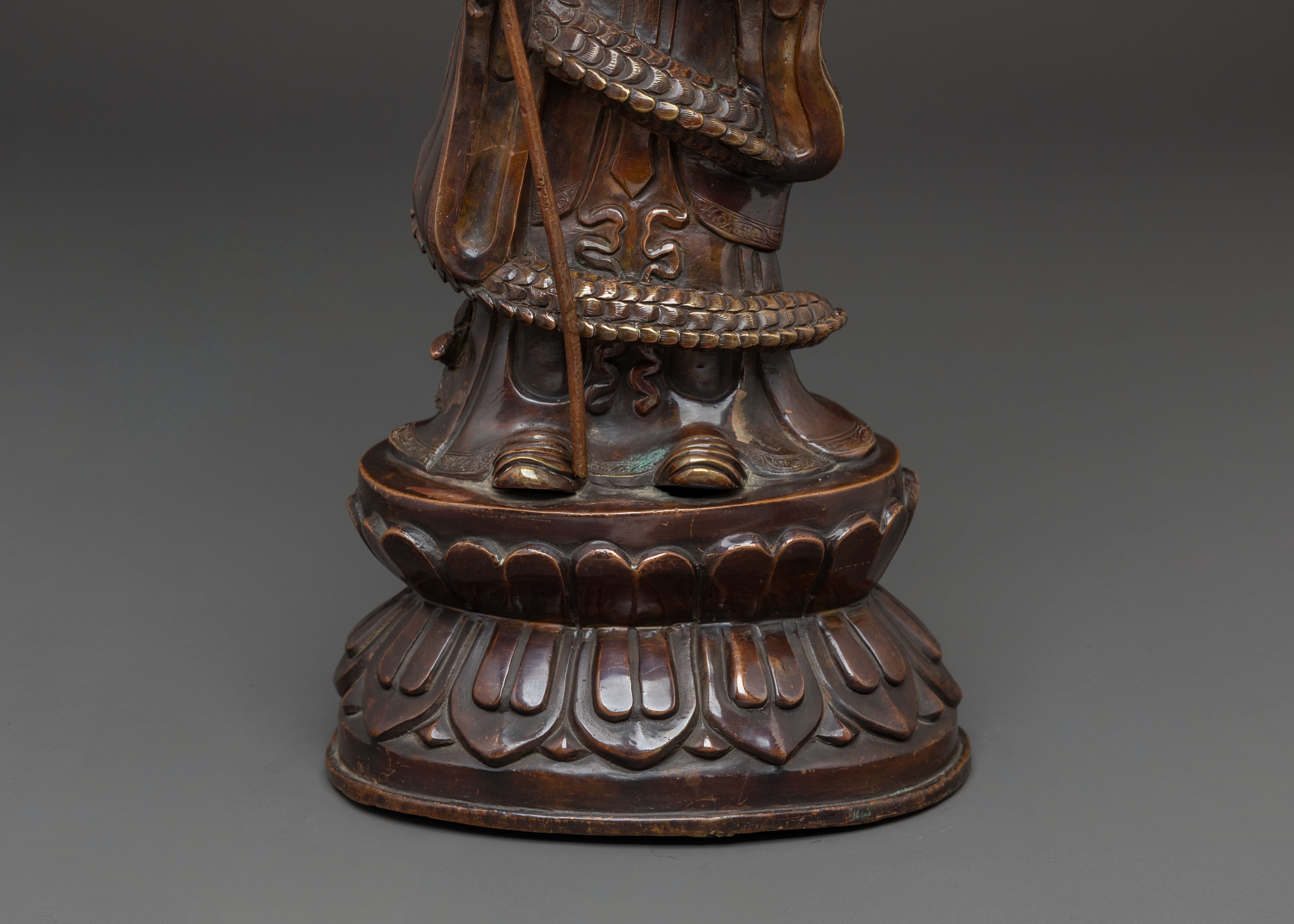 Dragon Buddha Statue | Symbol of Protection