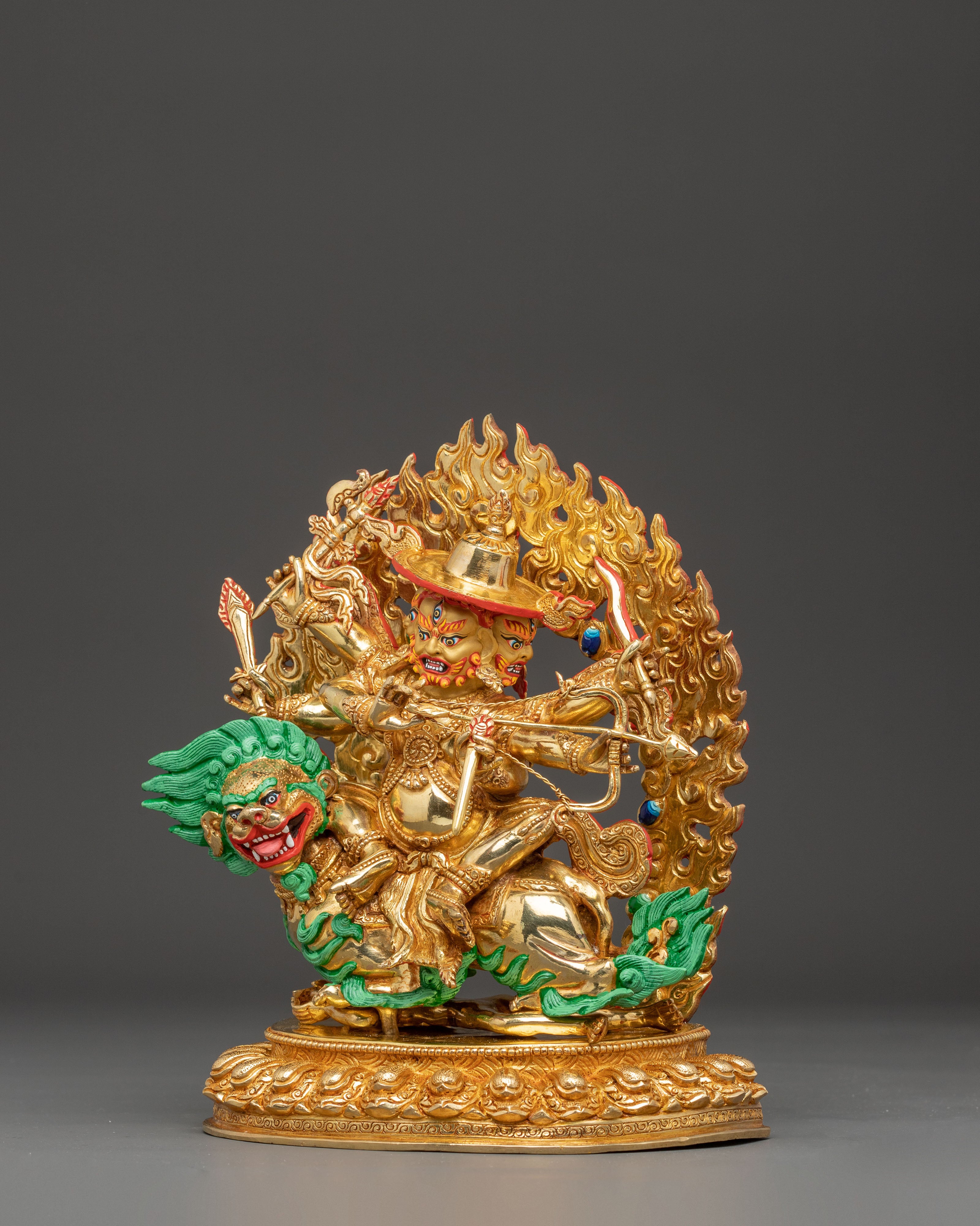 Buddhist Dorje Lekpa Art | Nepali Buddhist Sculpture