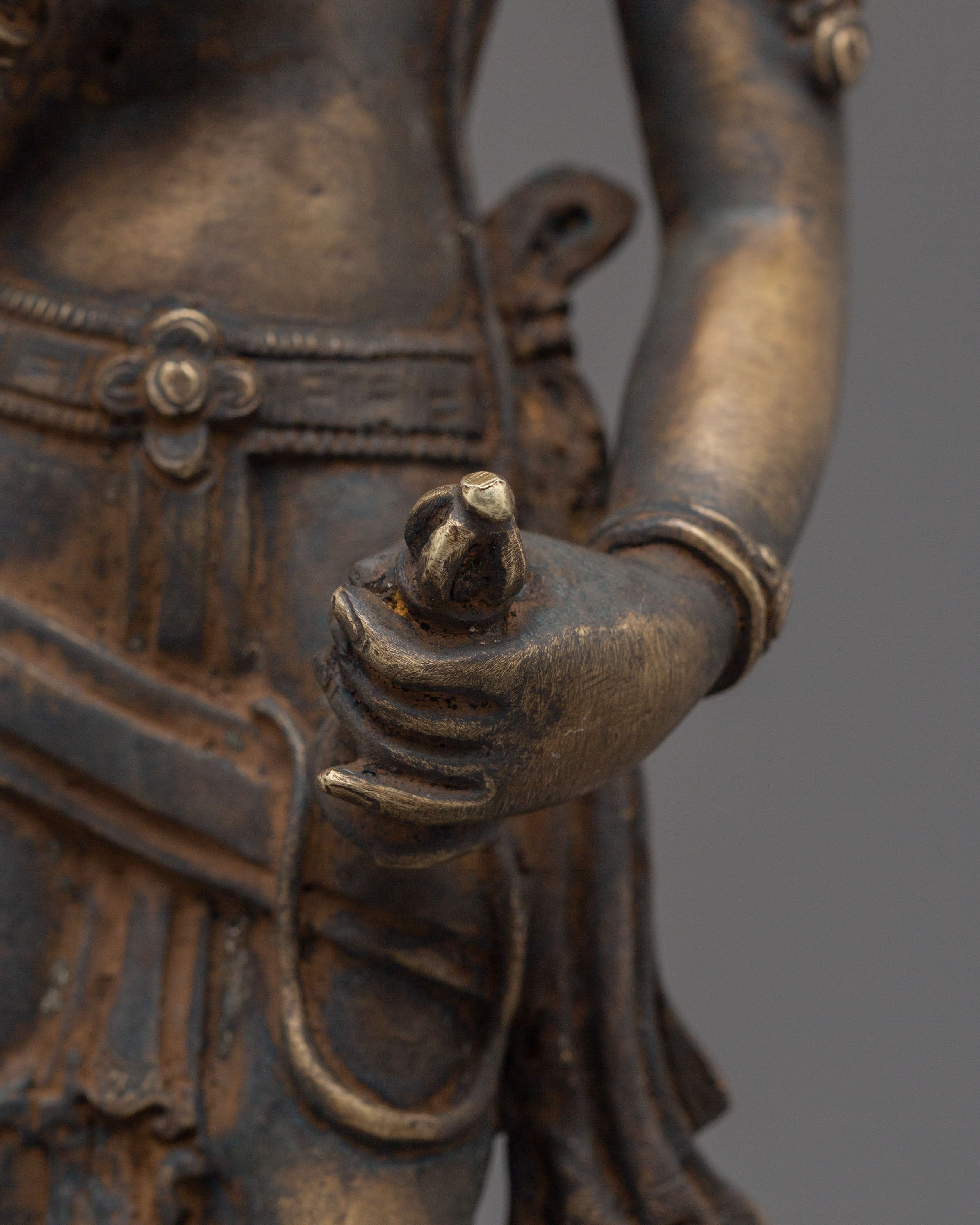 Handmade Statue of Standing Vajrasattva | Embodiment of Purification