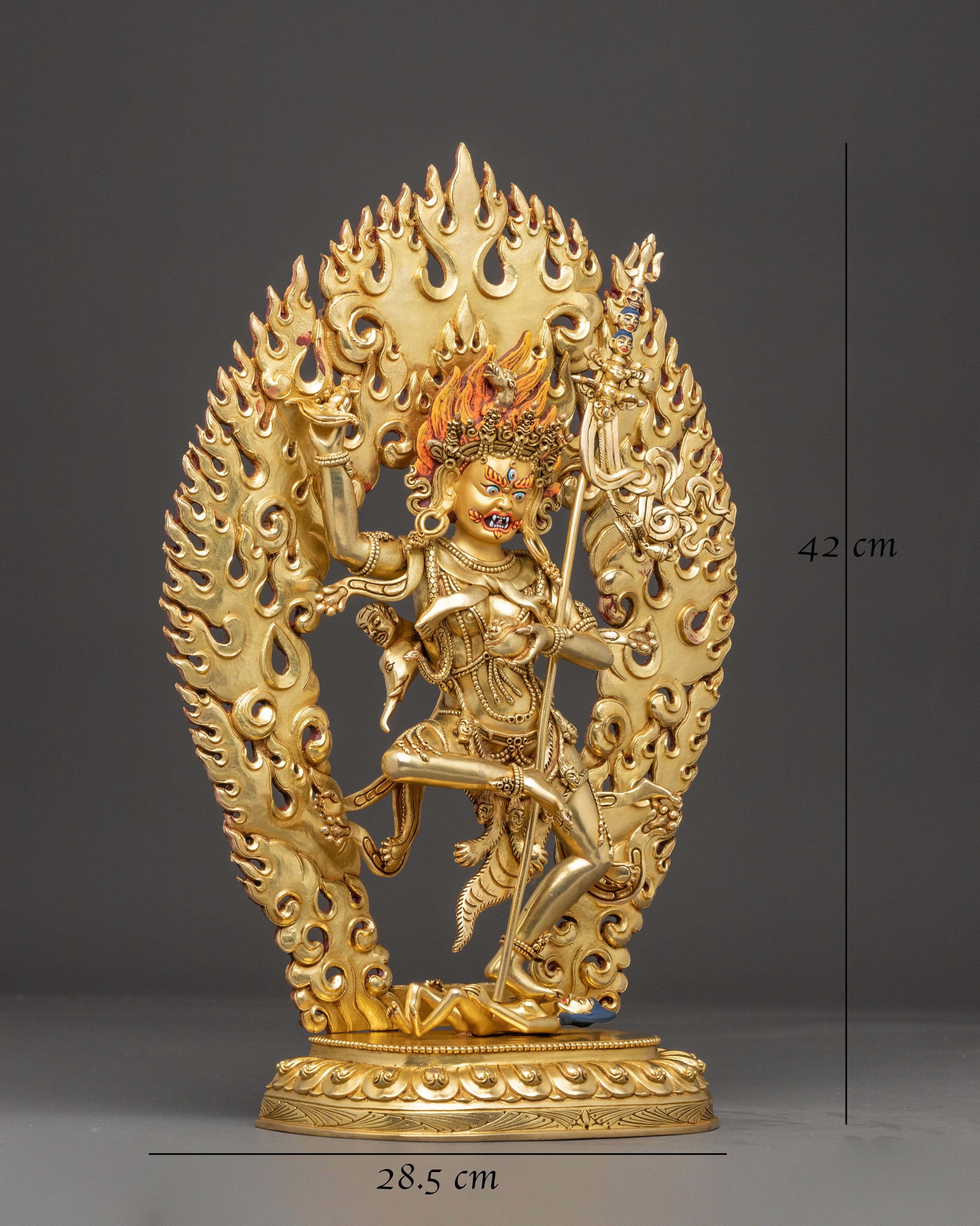 Protector Goddess Troma Nagmo Sculpture