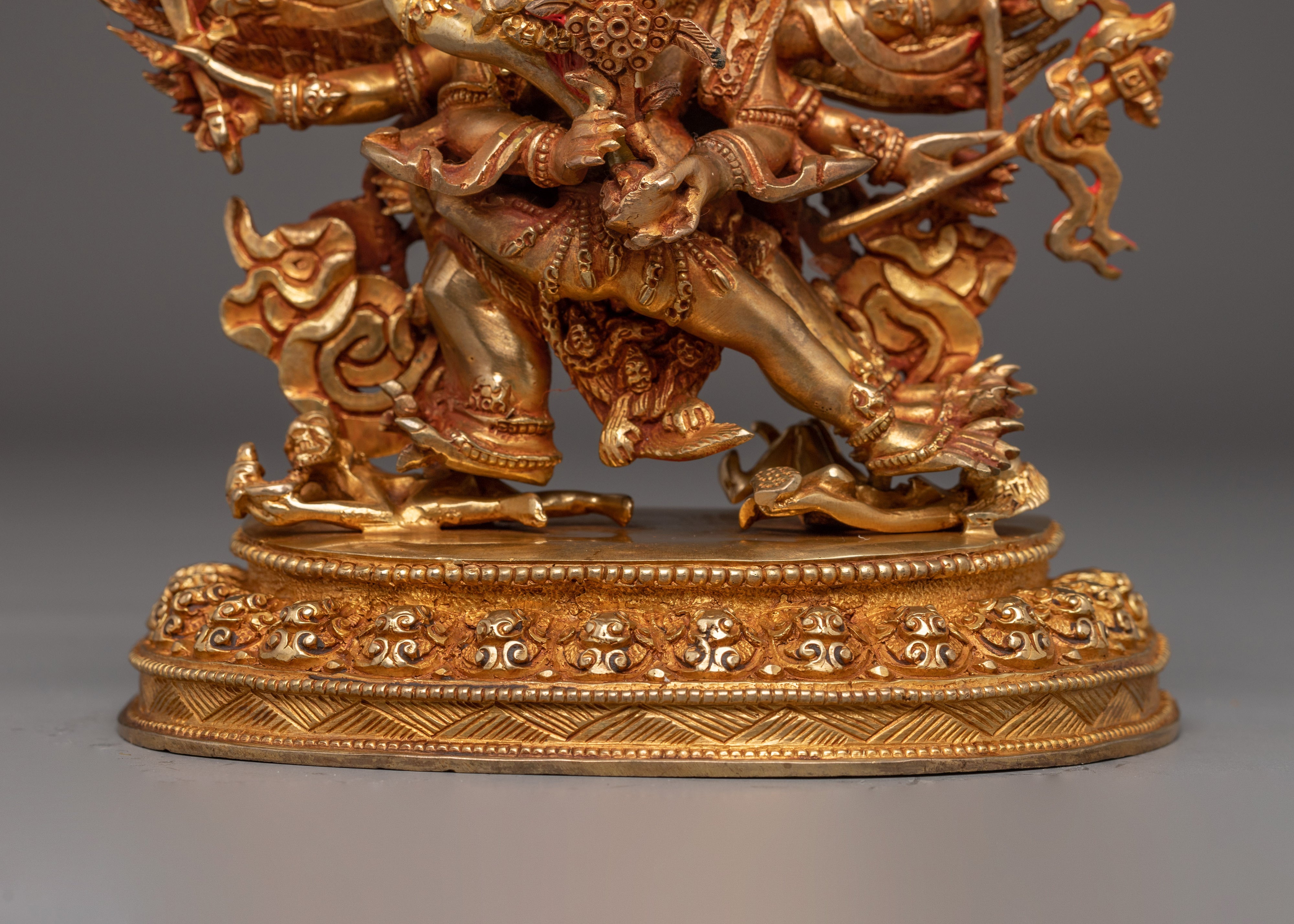 Wrathful Buddhist Deity Hayagriva Statue | Protector Deity