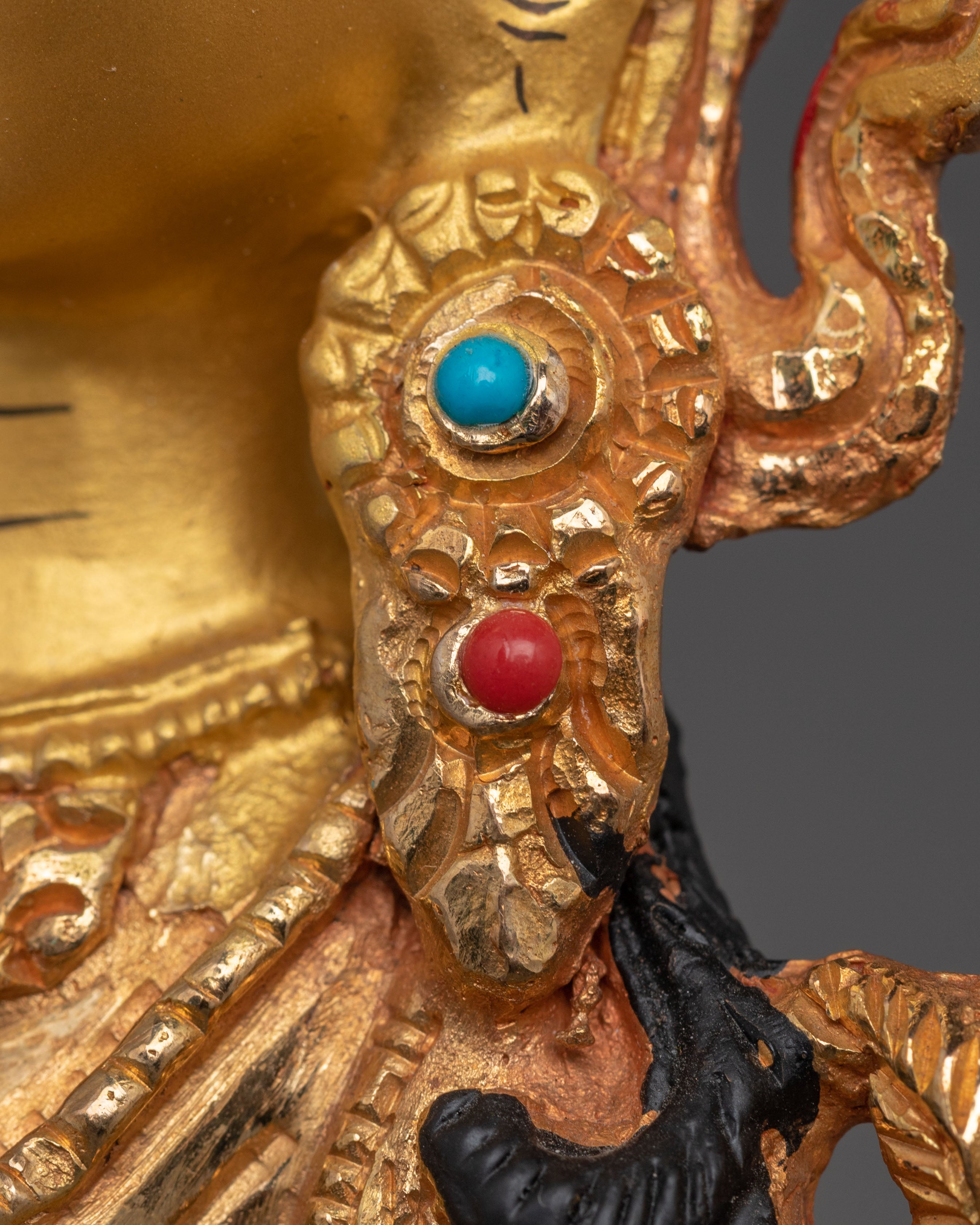 Mother Green Tara Golden Statue | Goddess of Compassion and Swift Protection