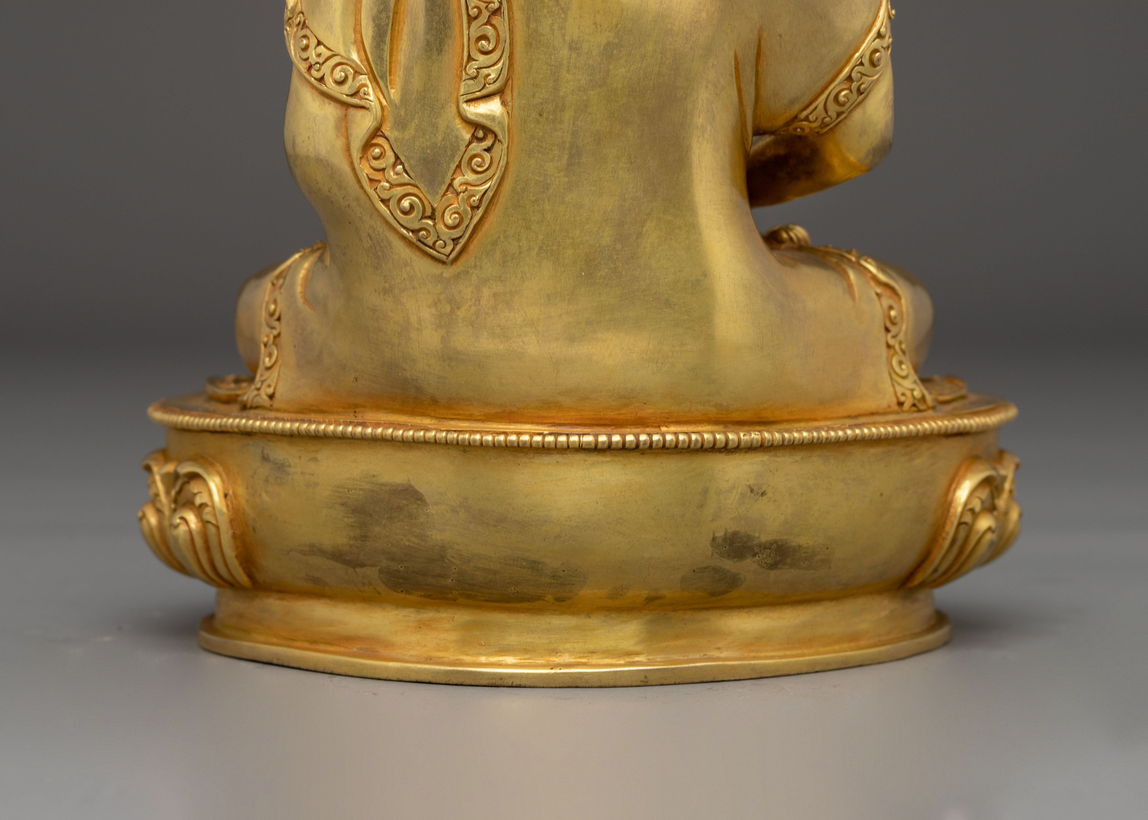 Peaceful Statue of Buddha Amitabha | Buddha of Infinite Light