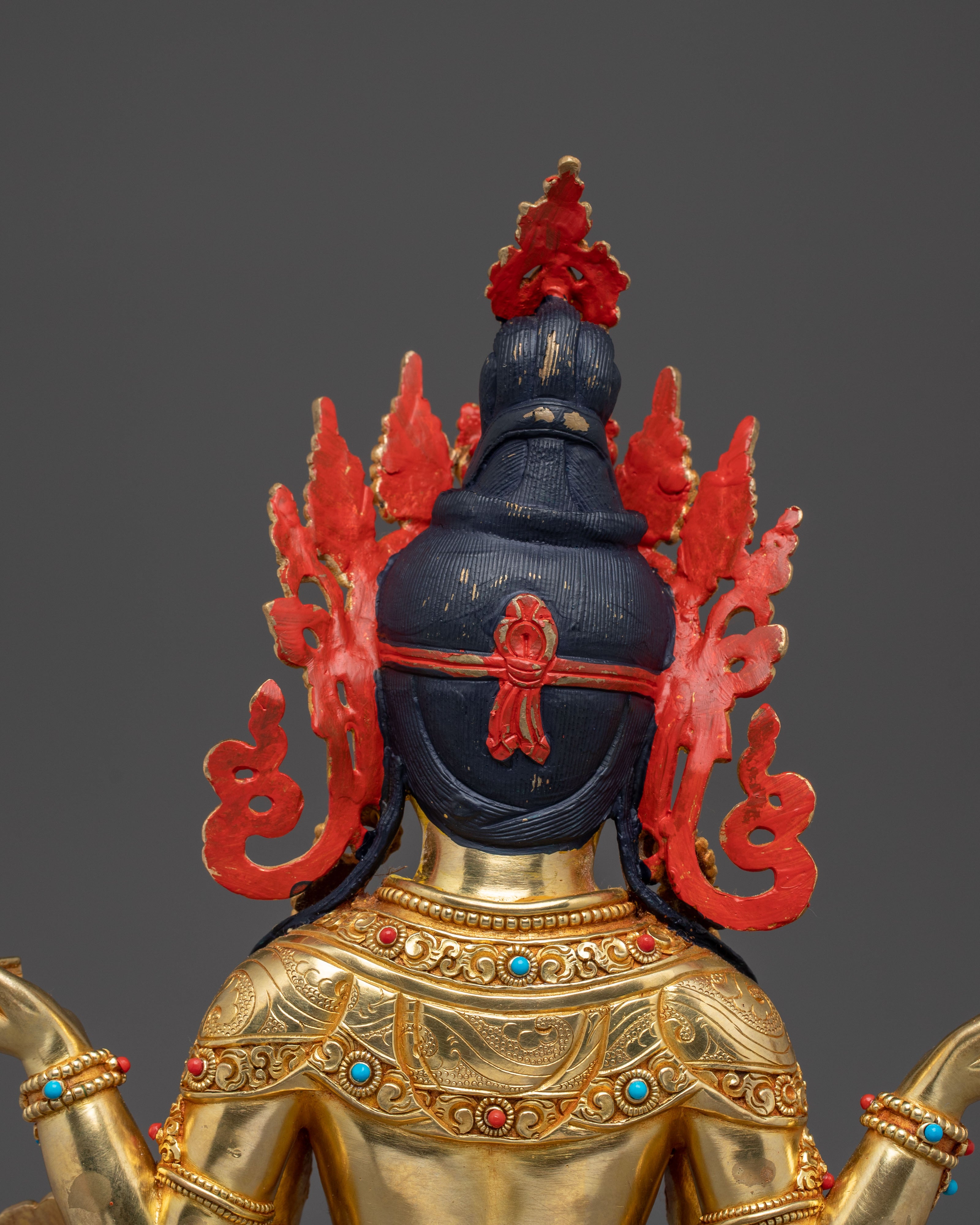Golden Prajnaparamita Statue: The Wisdom Embodiment