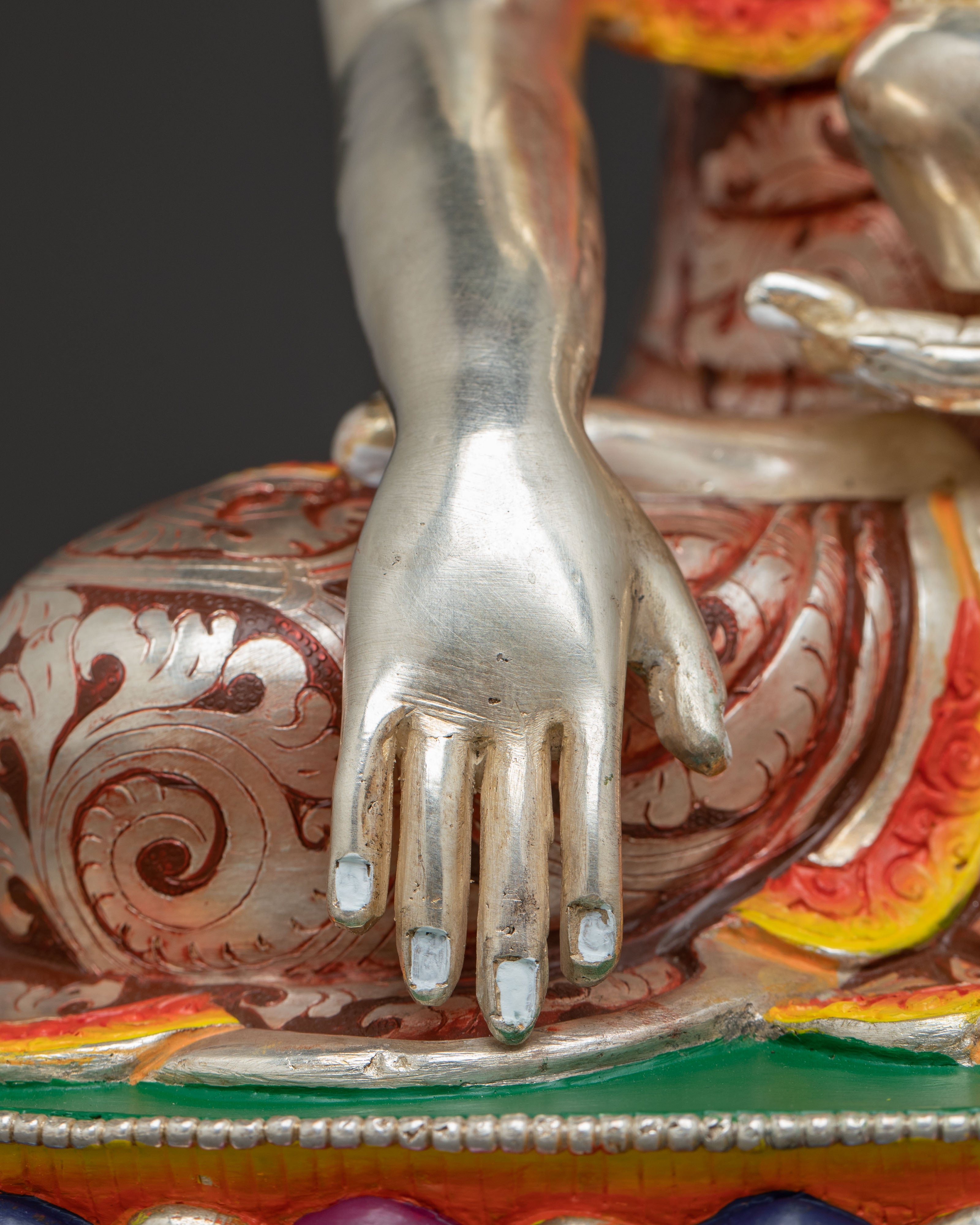 Handmade Statue of Buddha Shakyamuni | Gautama Buddha Sculpture