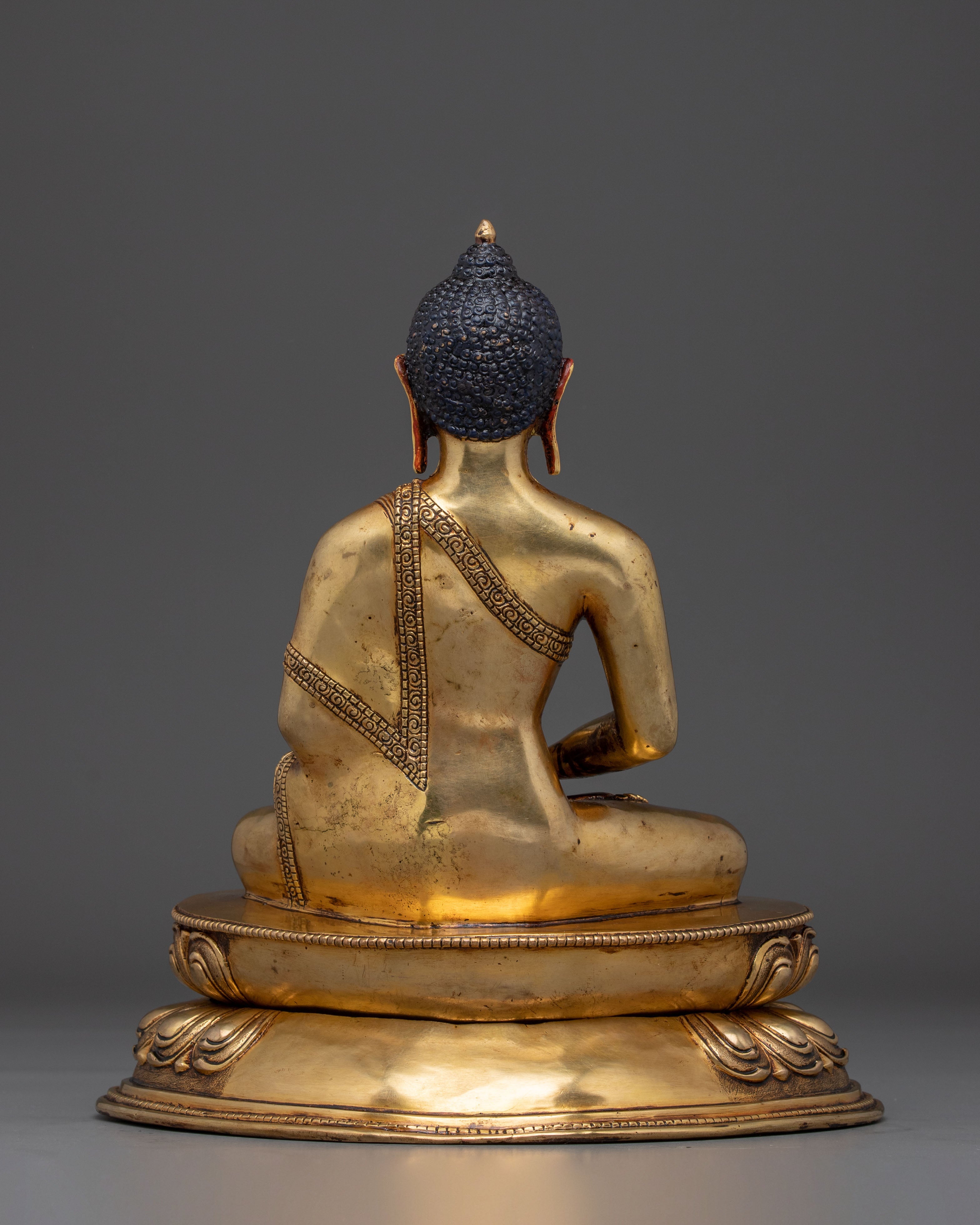 Handmade Amitabha Buddha Statue for Altars | Traditional Tibetan Art