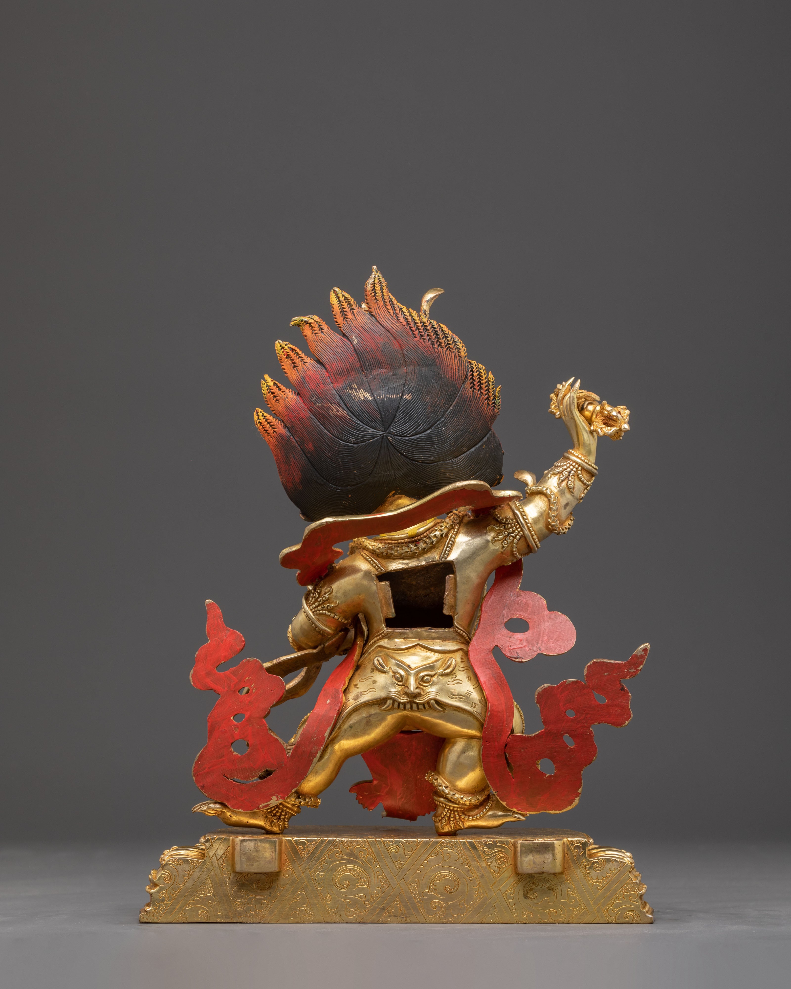 Powerful Copper Statue of Vajrapani | Protector Deity
