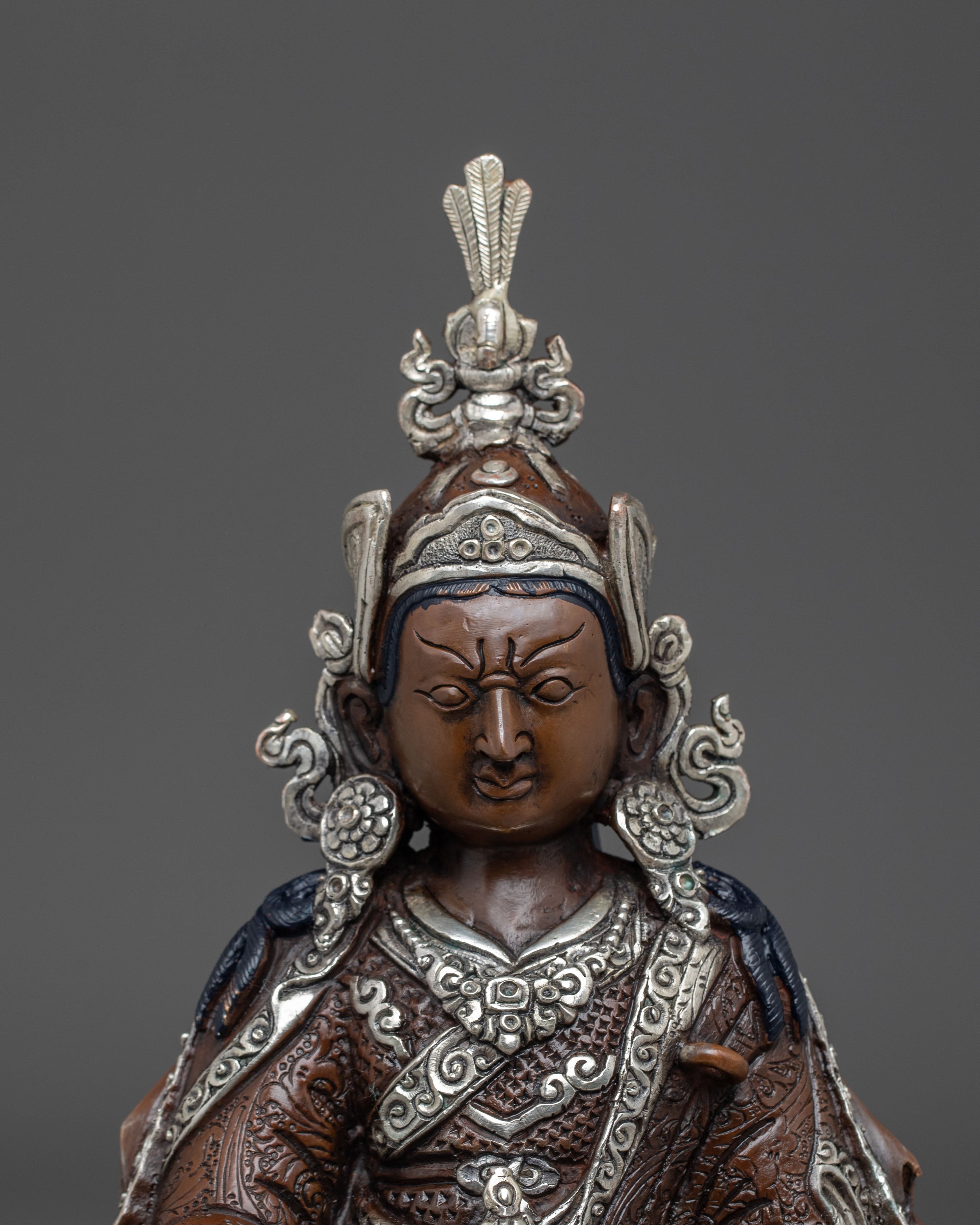 Handmade Statue of Guru Padmasambhava | Precious Guru of Vajrayana