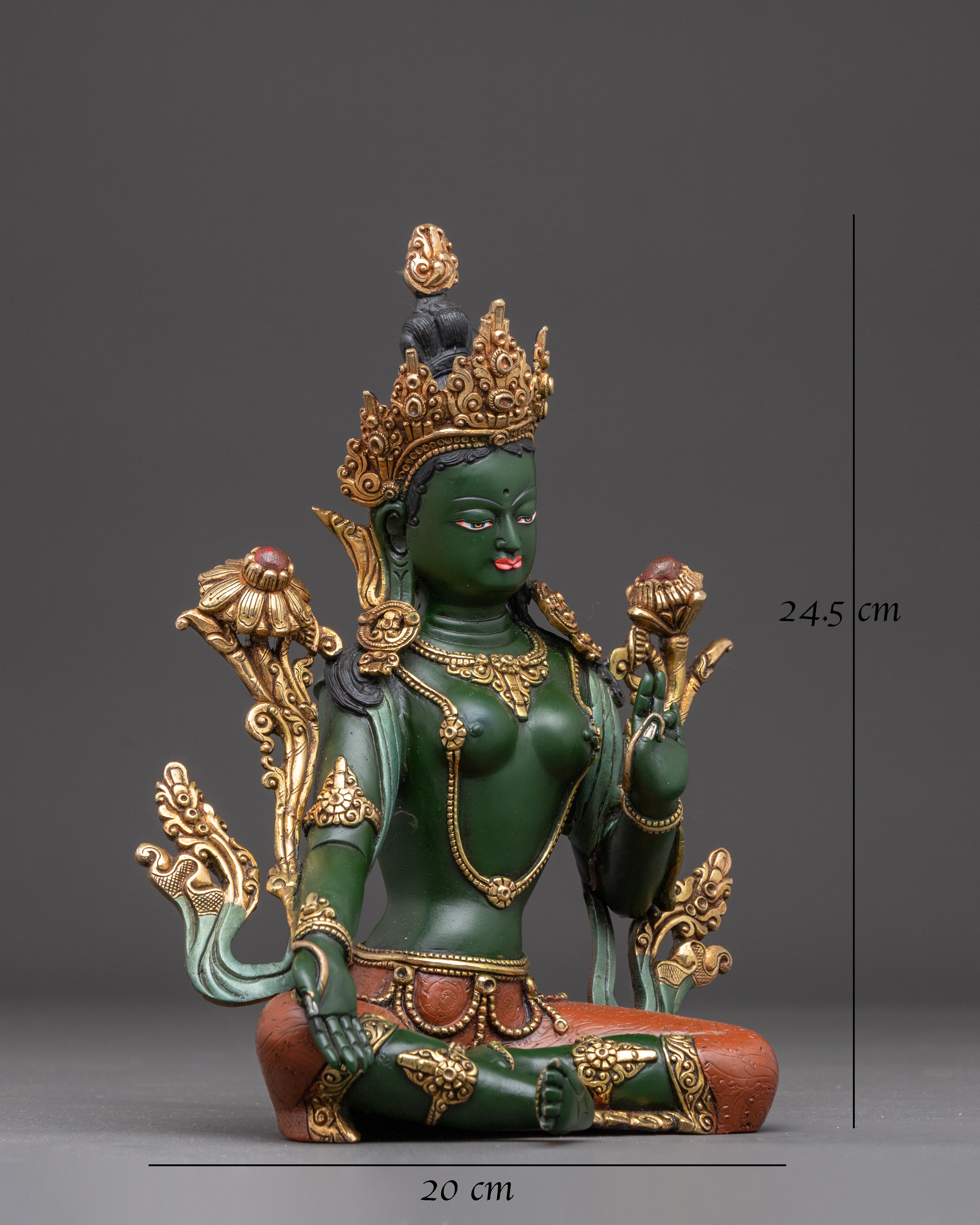 Art of Green Tara: Swift Liberator