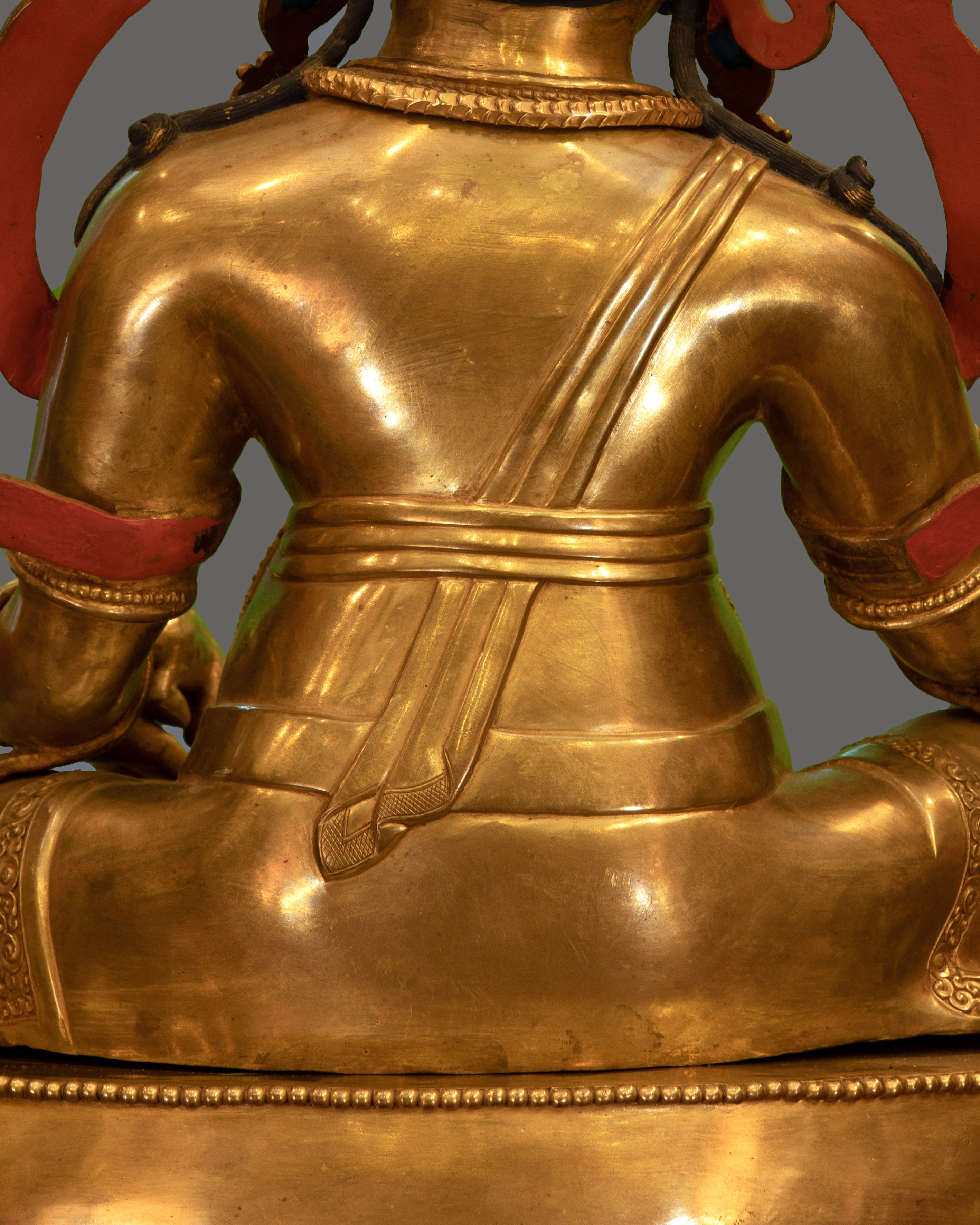 Himalayan Art Buddhist Dzambhala Sculpture | Symbol of Tantric Mastery
