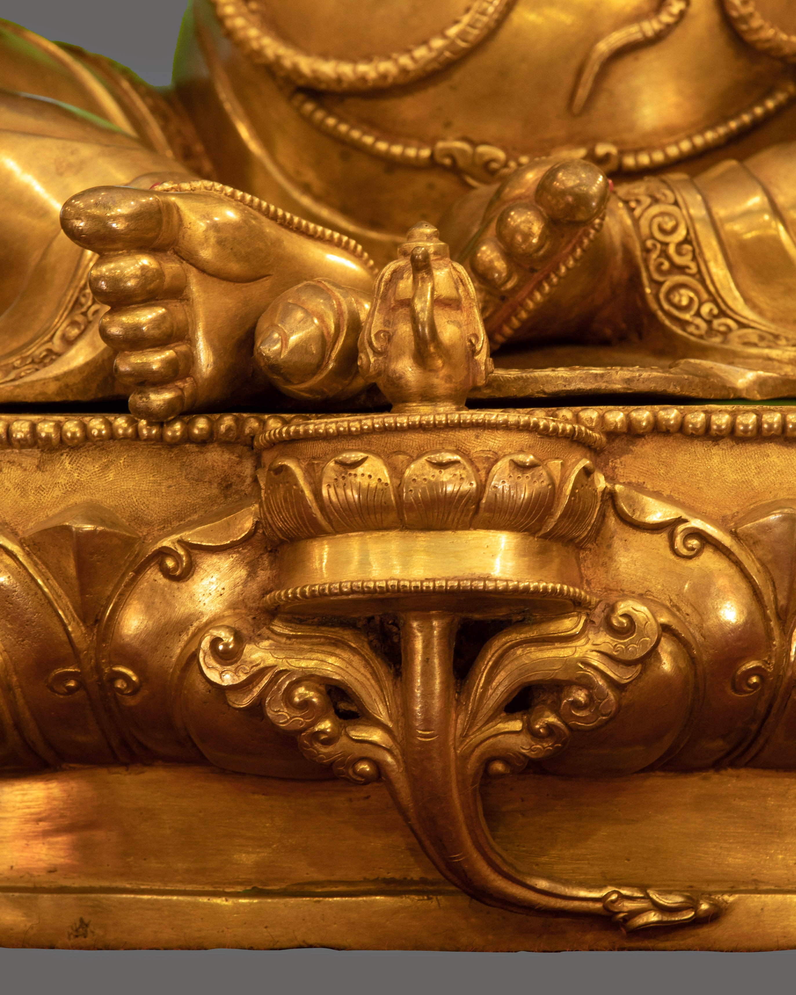 Himalayan Art Buddhist Dzambhala Sculpture | Symbol of Tantric Mastery