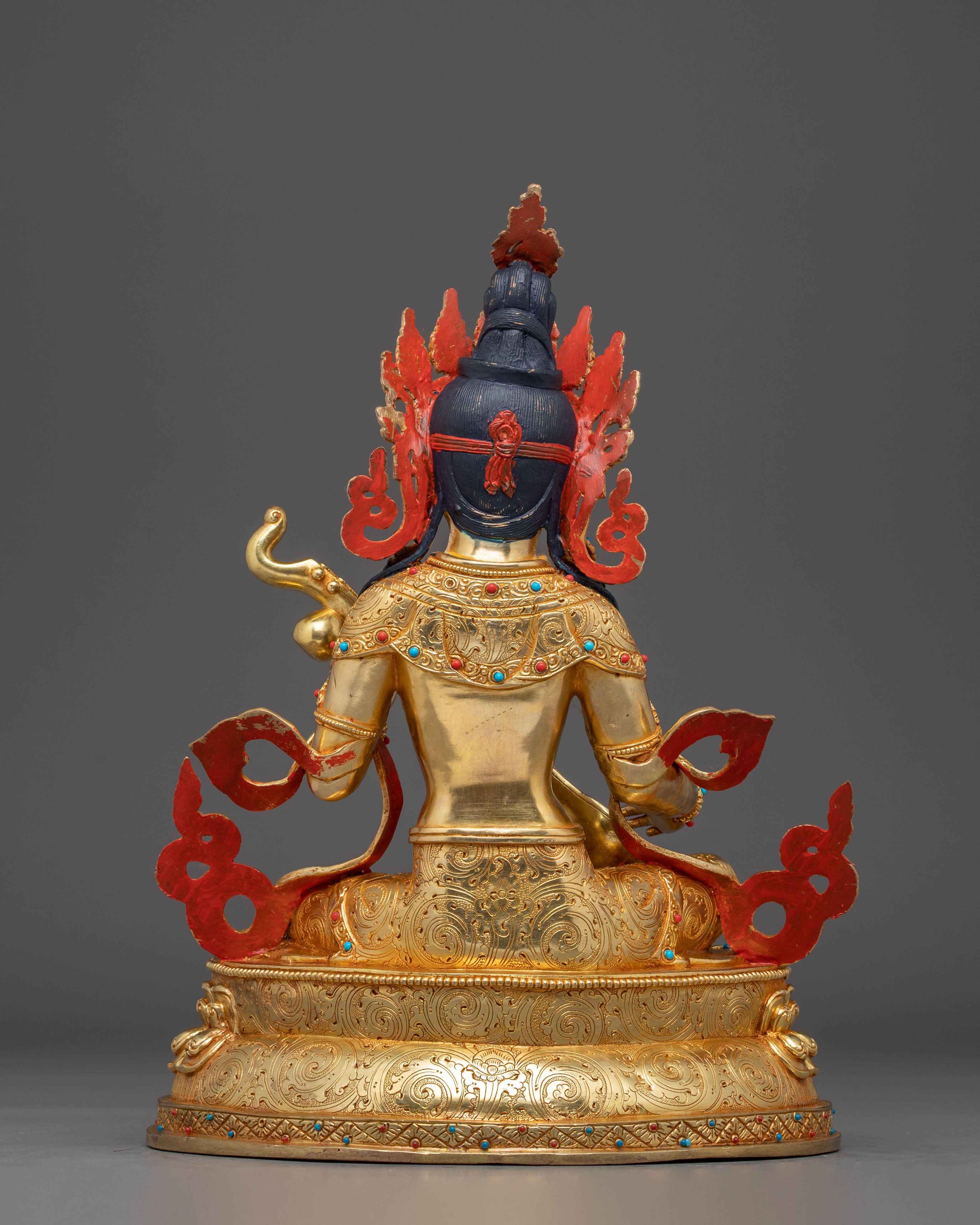 Handmade Saraswati Statue, Goddess of Wisdom | Nepali Handcrafted Icon