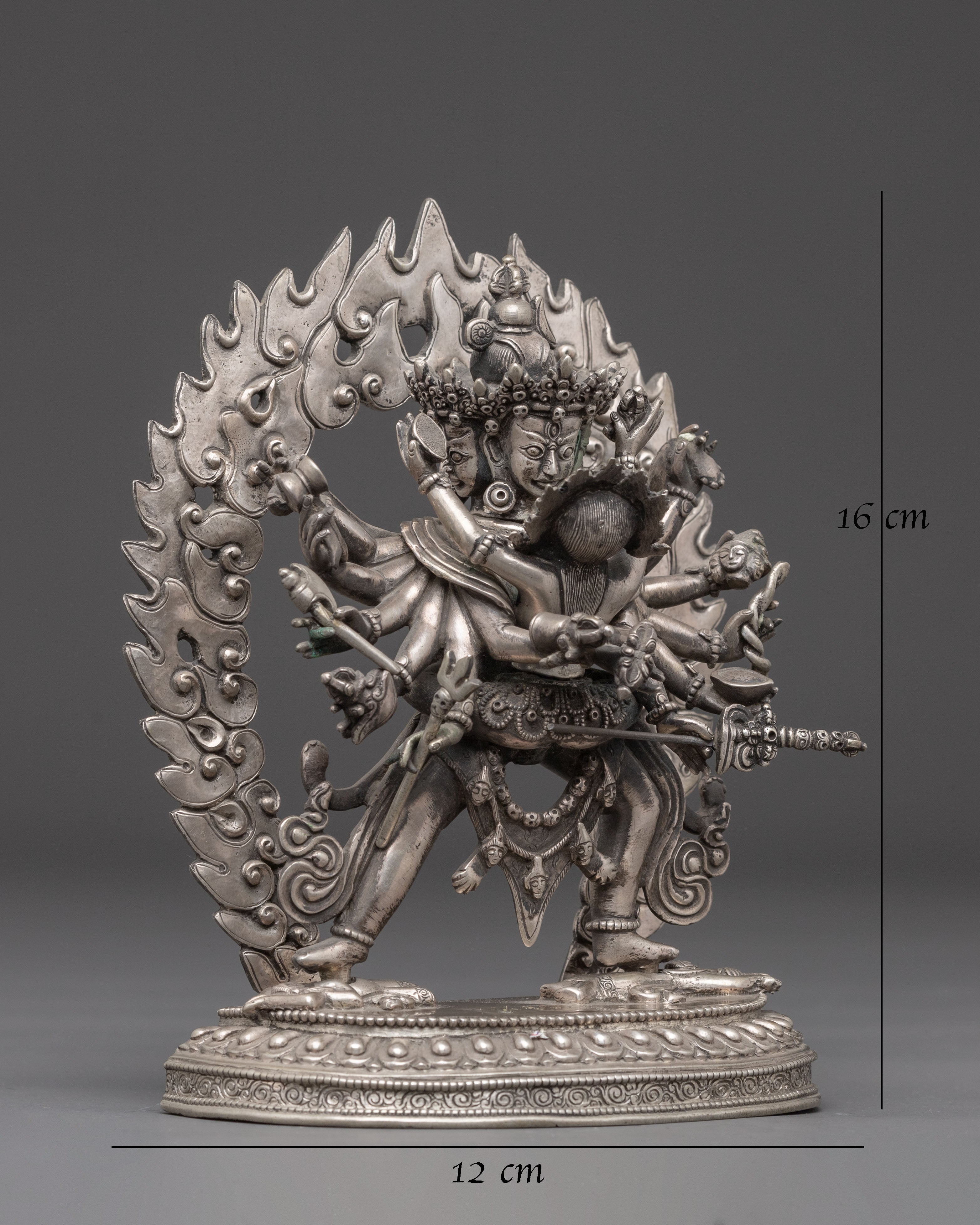 Handmade Statue of Tantric Deity Chakrasambhara