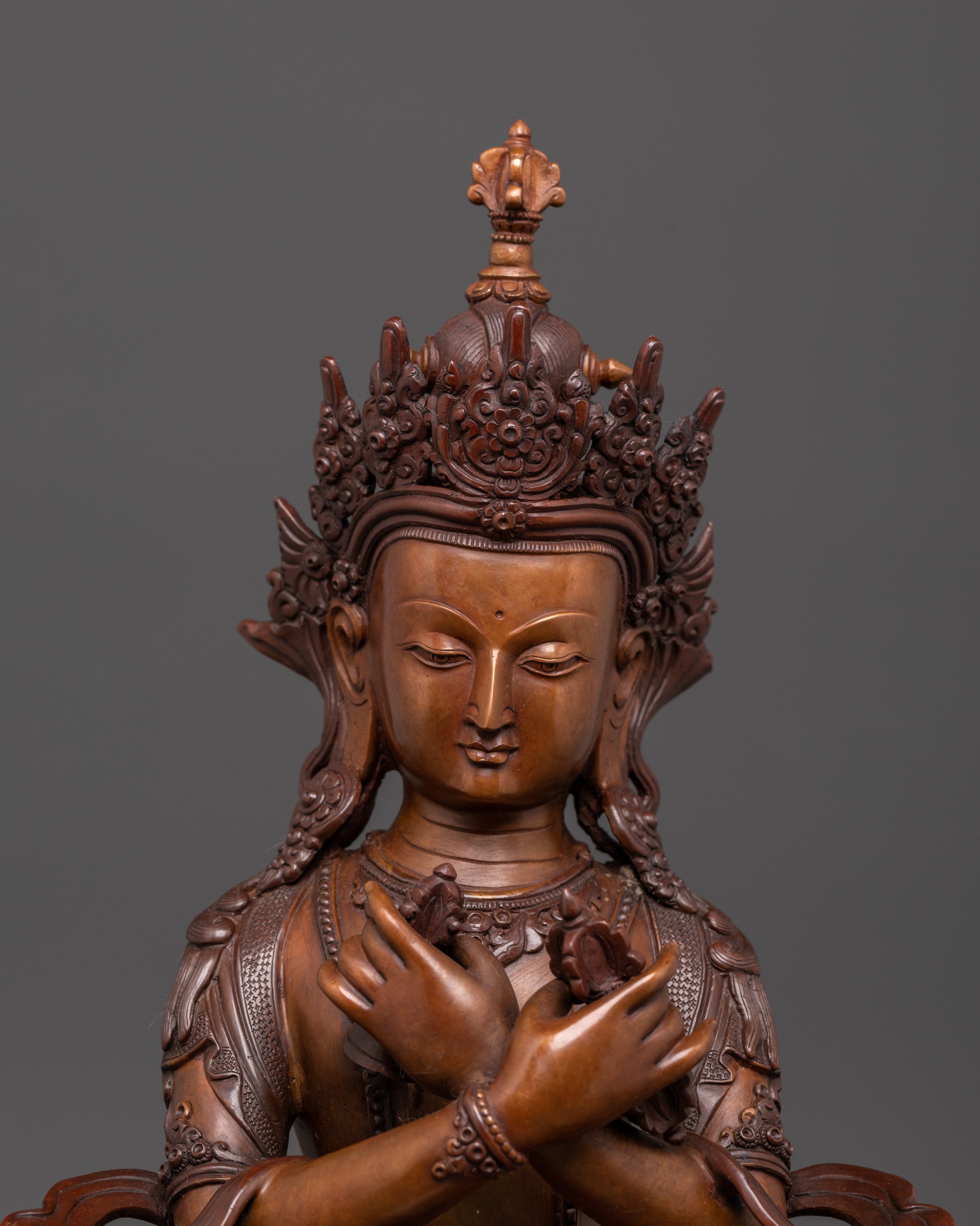 Enlightened Vajradhara Sculpture for Spiritual Enlightenment | Tantric Deity