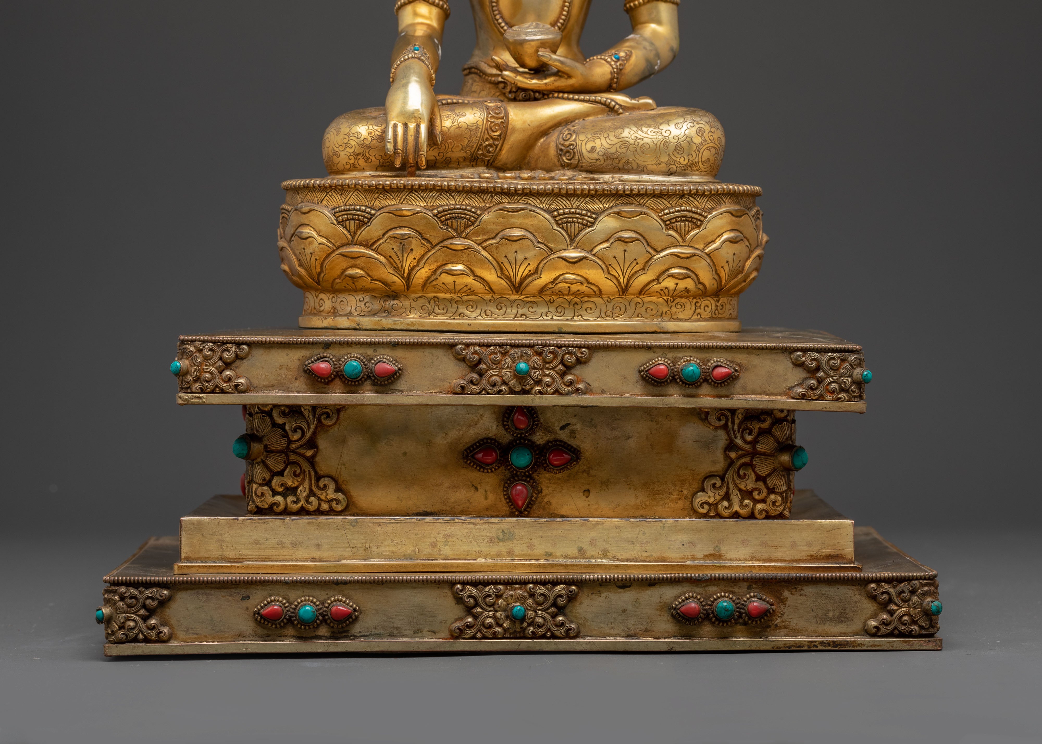 Handmade Gautama Buddha Sculpture Sage of the Shakyas | Himalayan Buddhist Statue