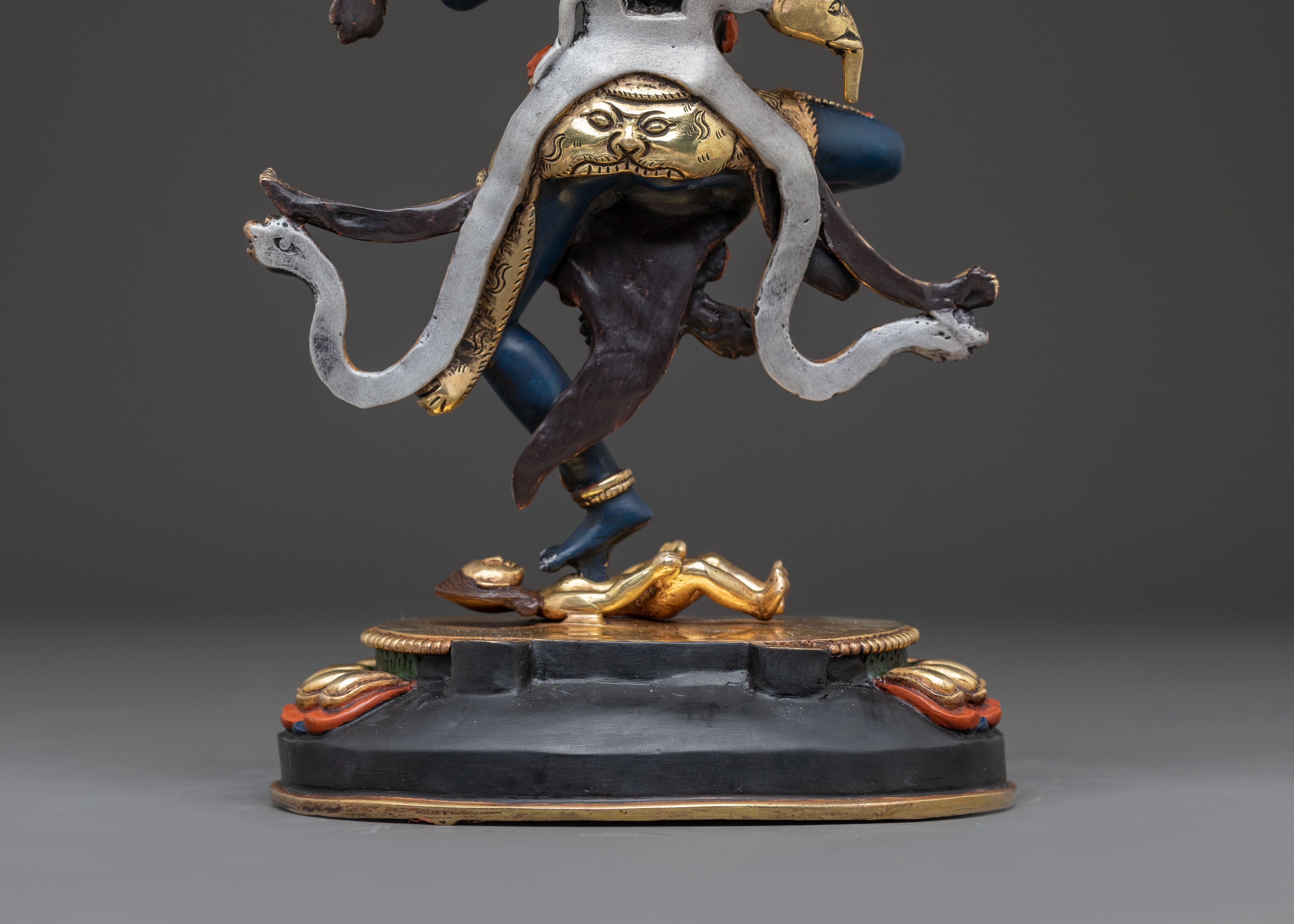 Wrathful Statue of Troma Nagmo | Fierce Protector of the Dharma