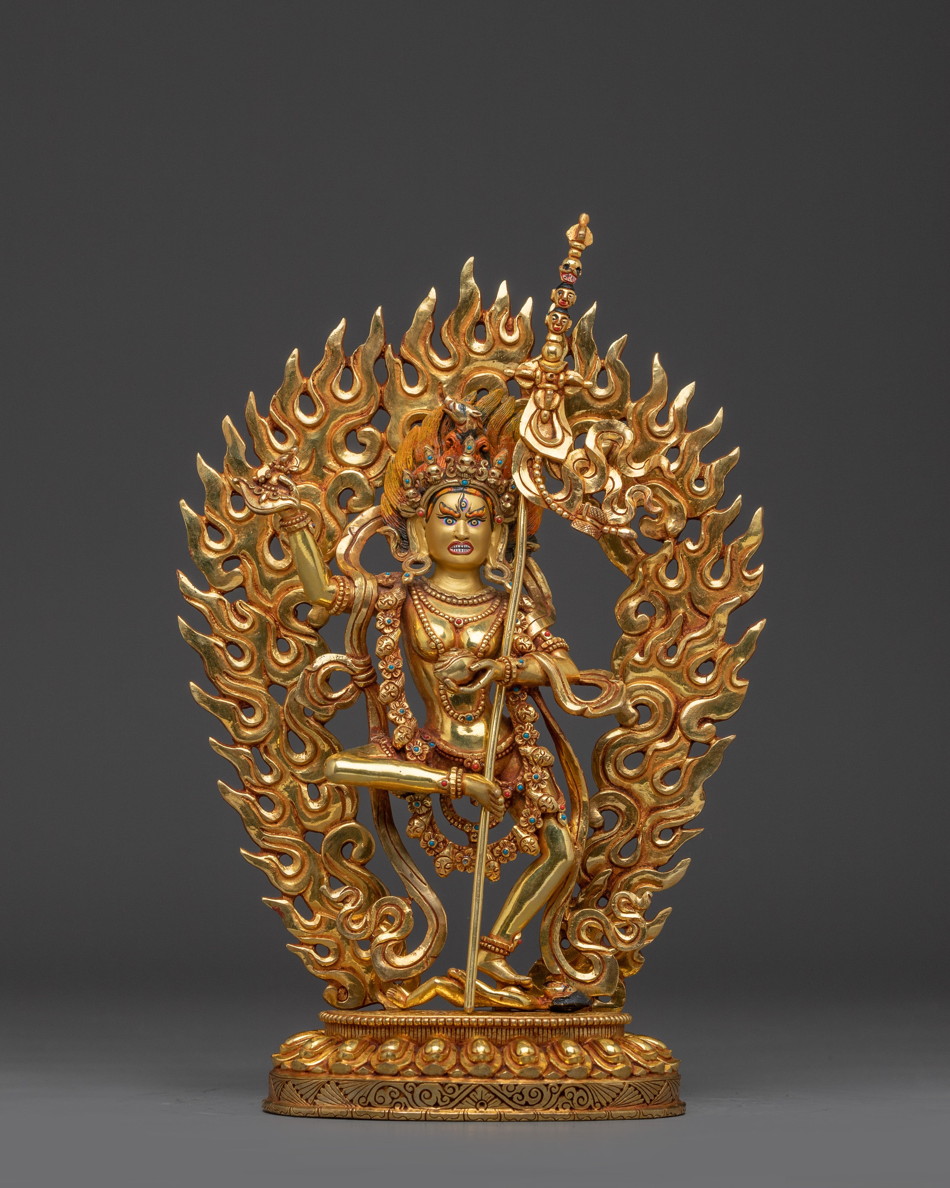 Tibetan Dakini Dorje Phagmo Statue | Buddhism Tantric Deity