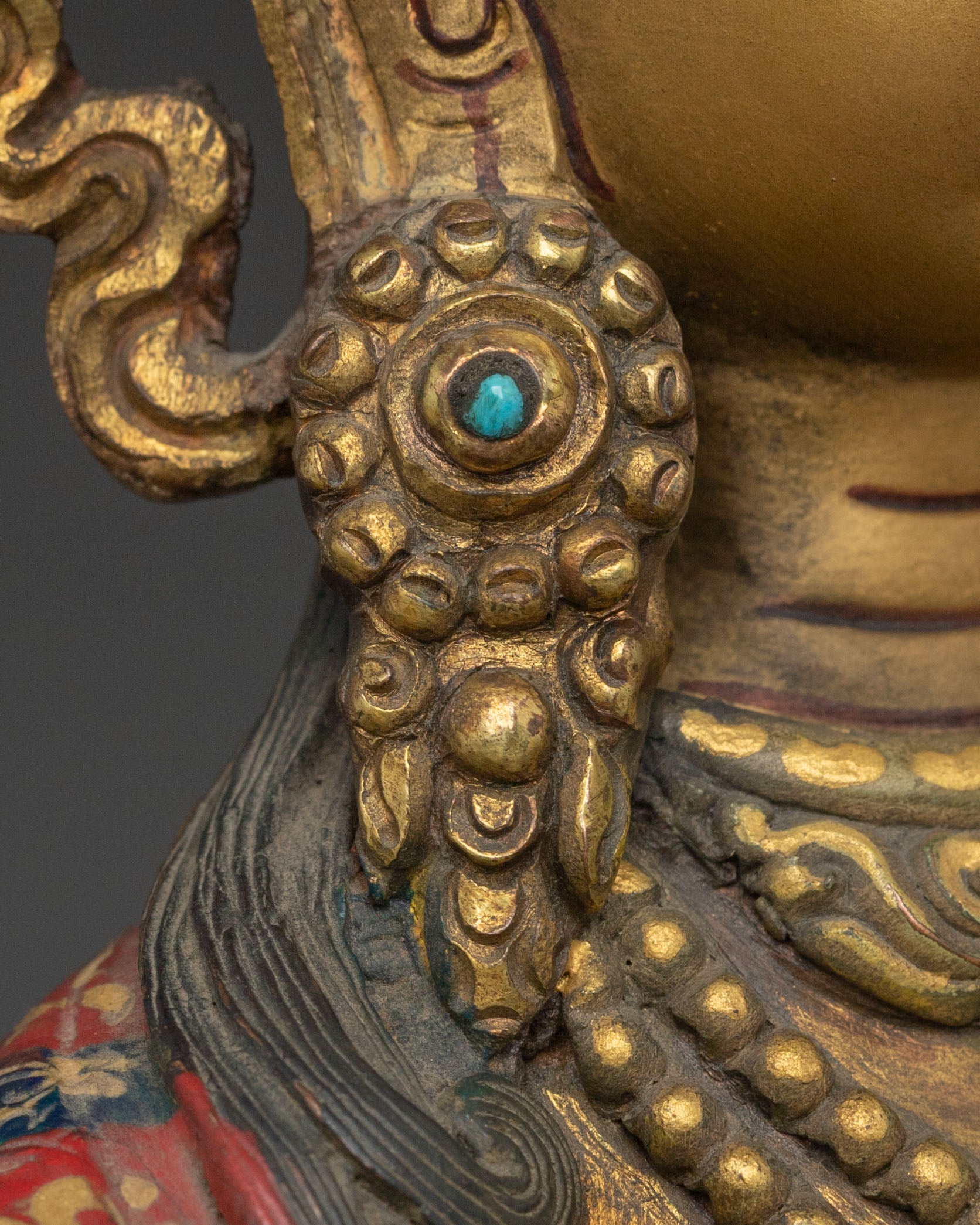 Handmade Manjushri Statue | Wisdom Deity