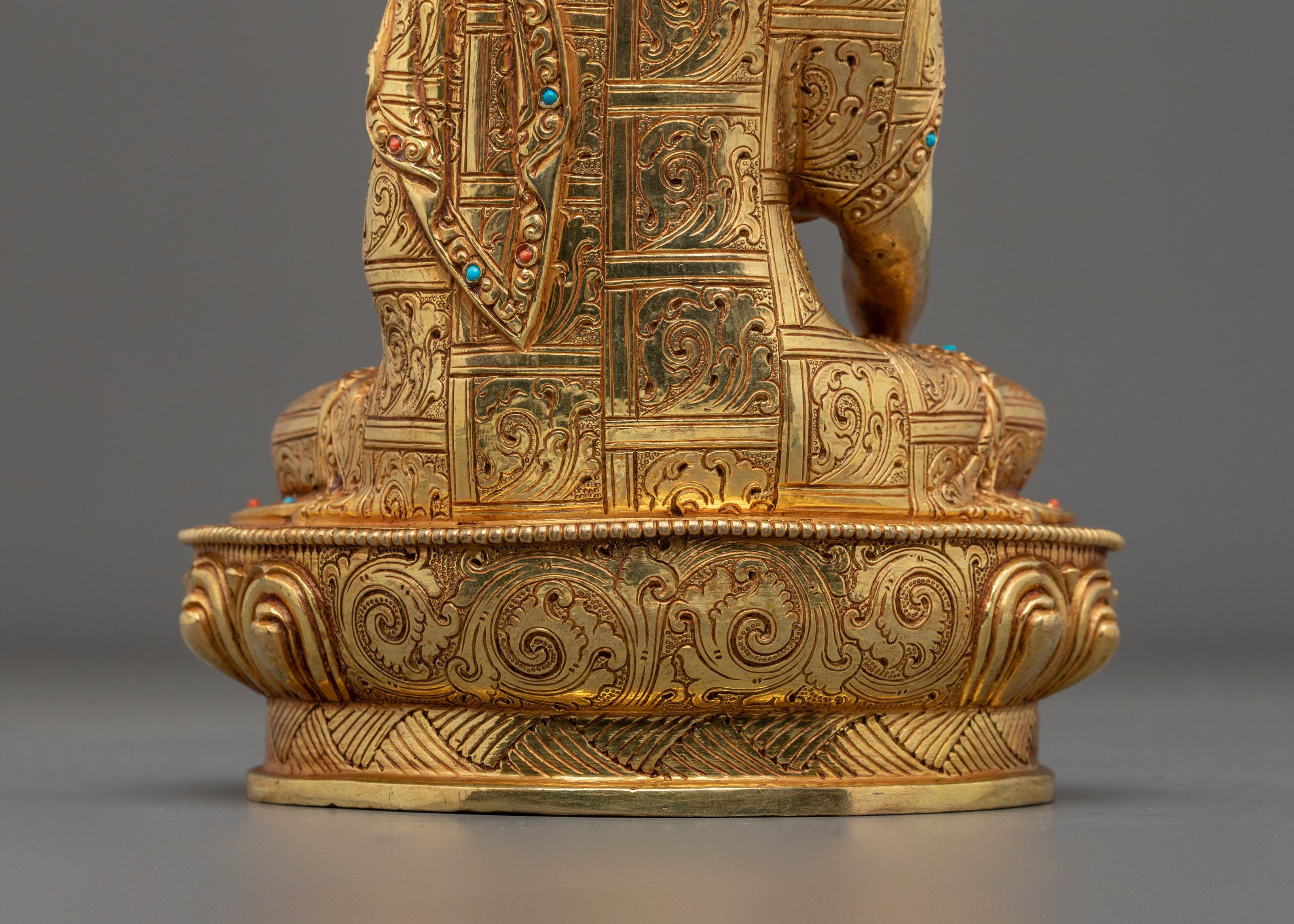 Himalayan Sacred Figurine of Shakyamuni Buddha