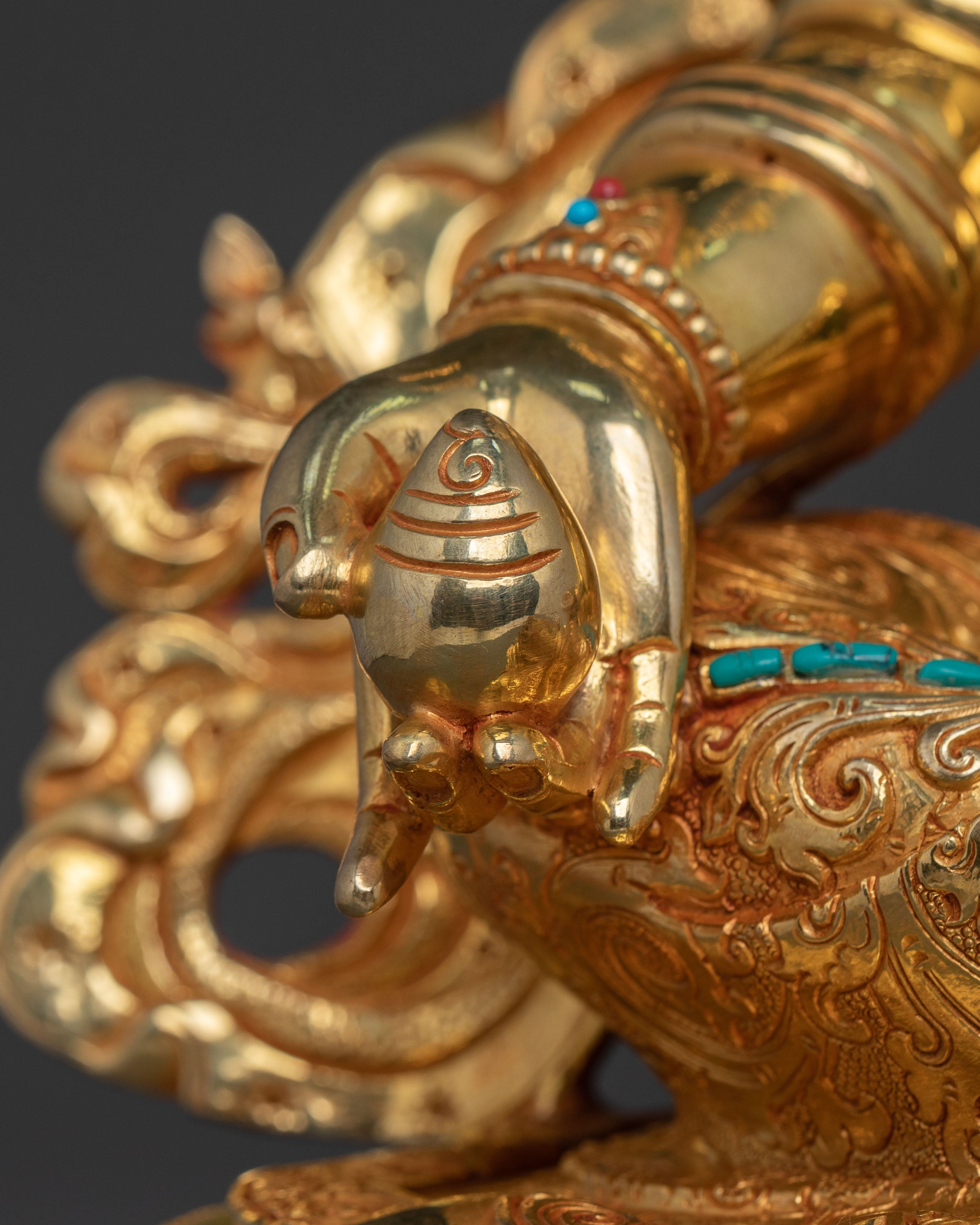 Guardian of Wealth: Dzambhala Statue
