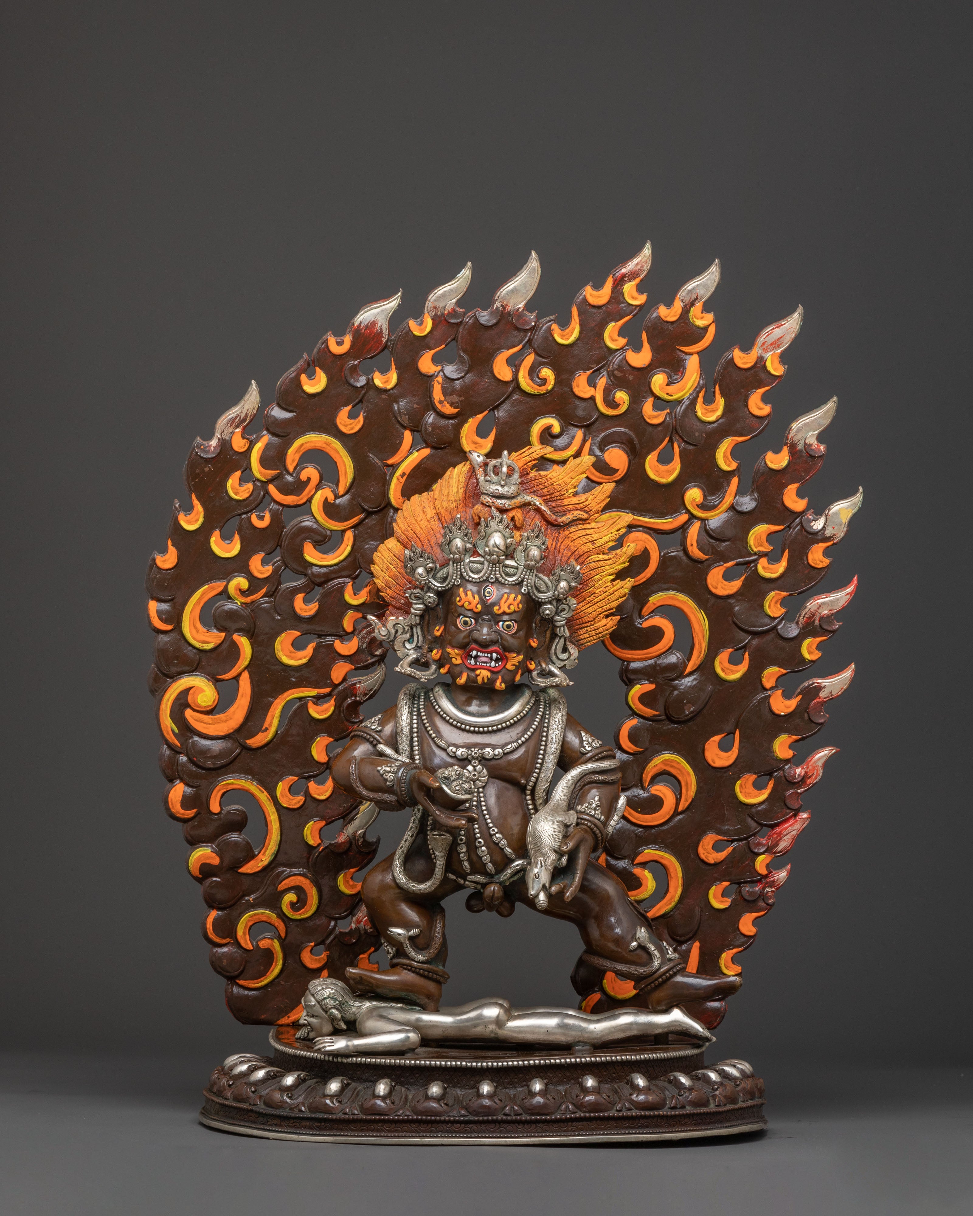 Black Dzambhala Statue