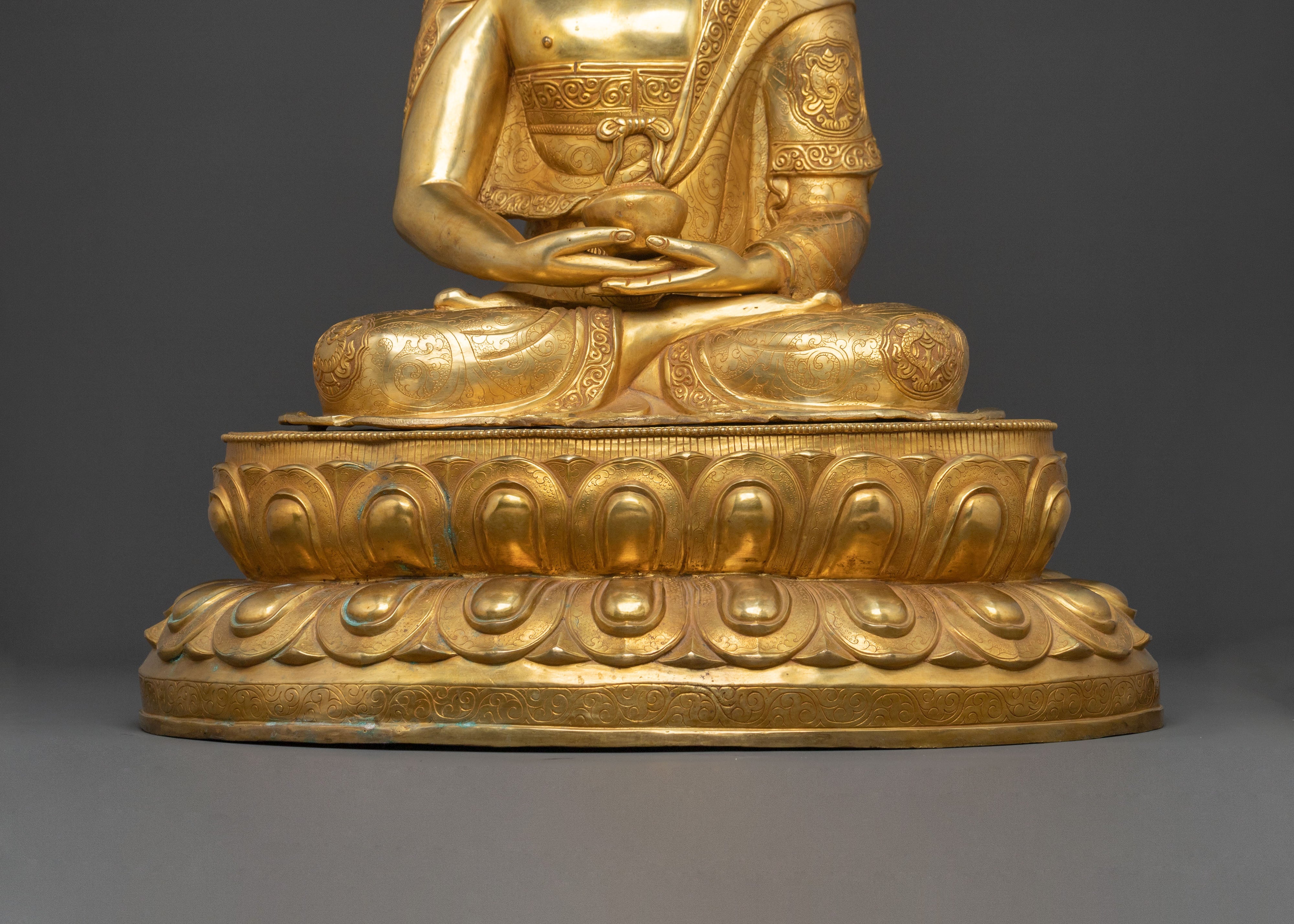 Tibetan Amitabha Statue | Buddhist Deity of Pure Land & Infinite Compassion