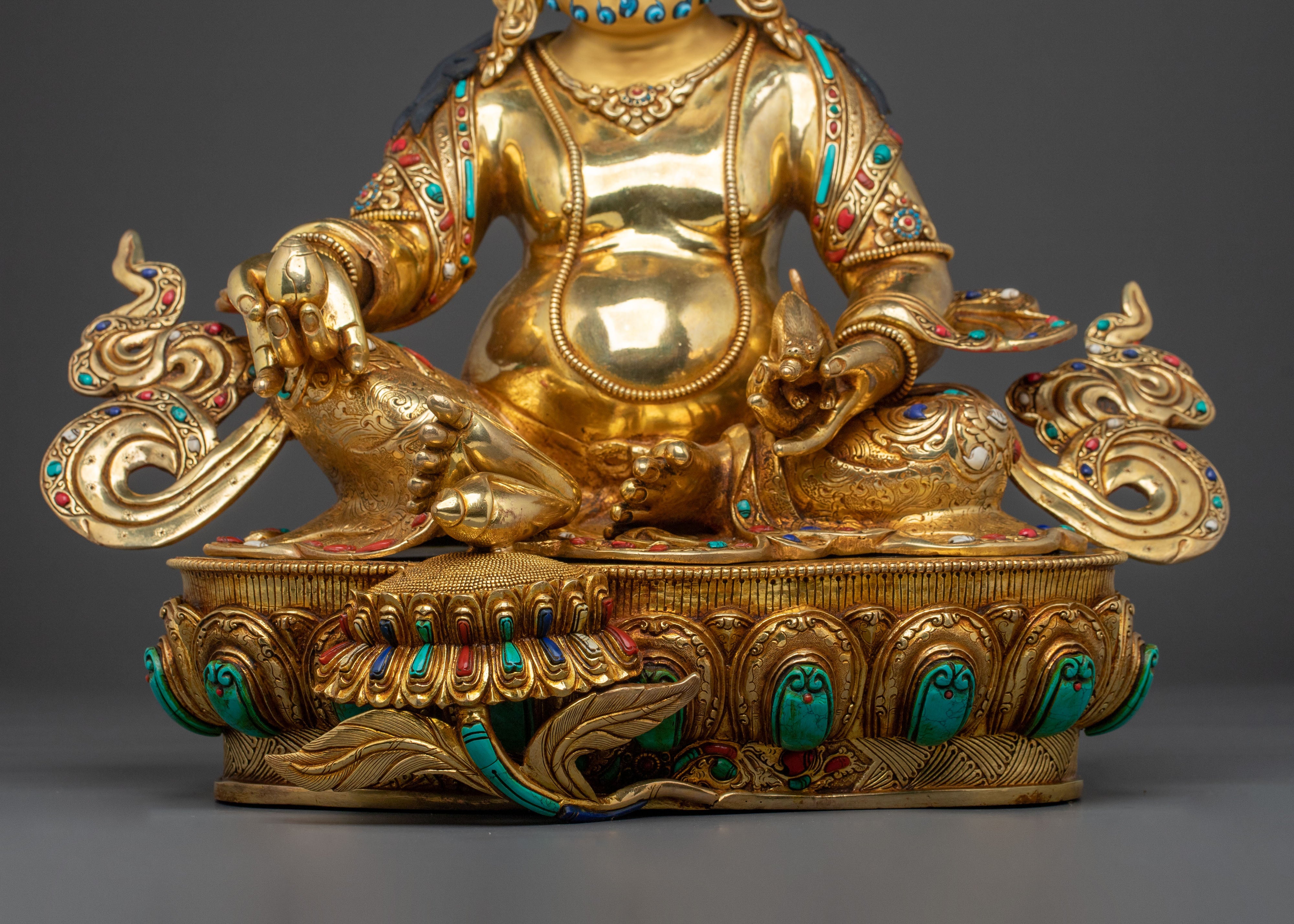 Dzambhala Sacred Statue | Symbol of Prosperity