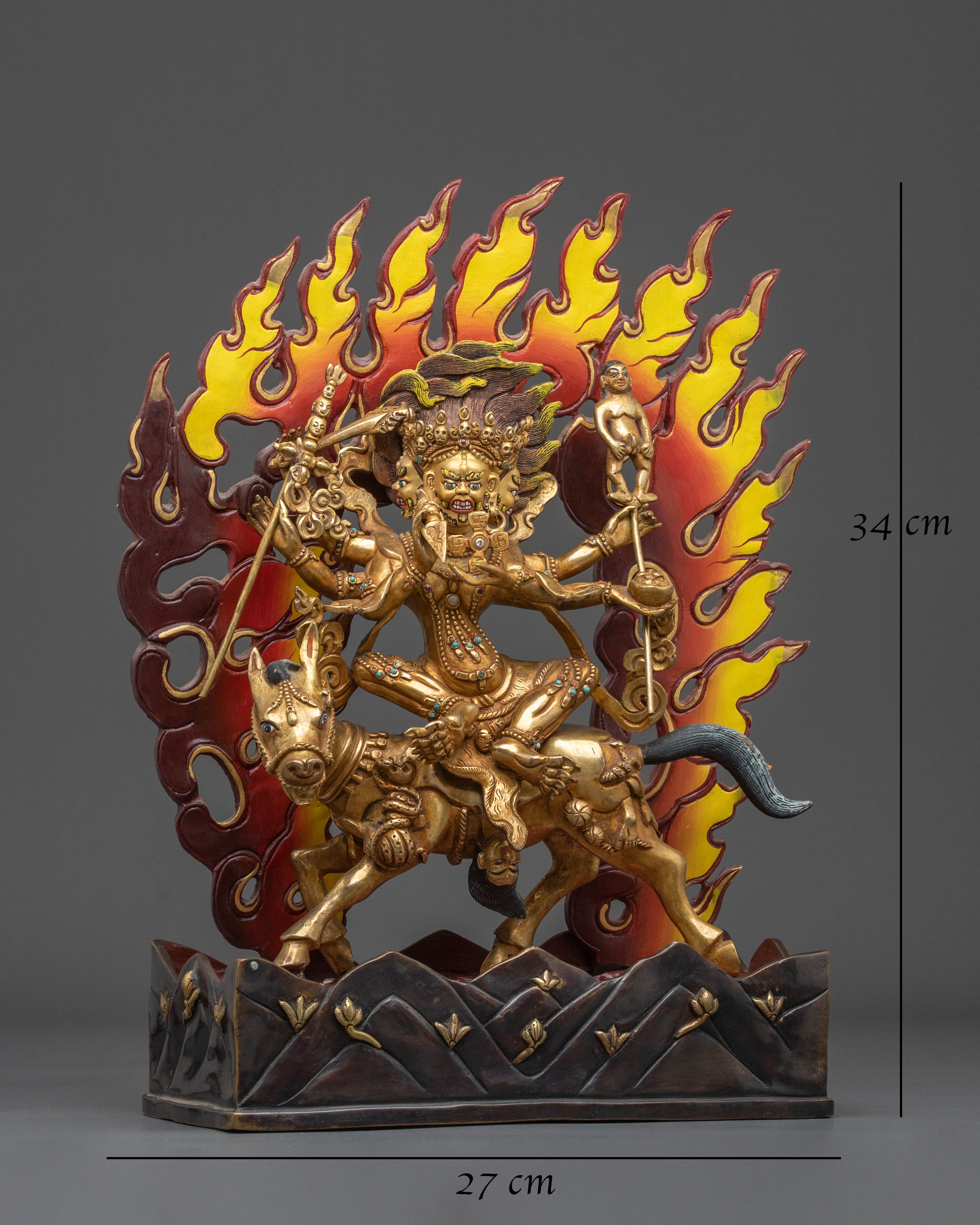 Palden Lhamo Sculpture | Fierce Buddhist Protector