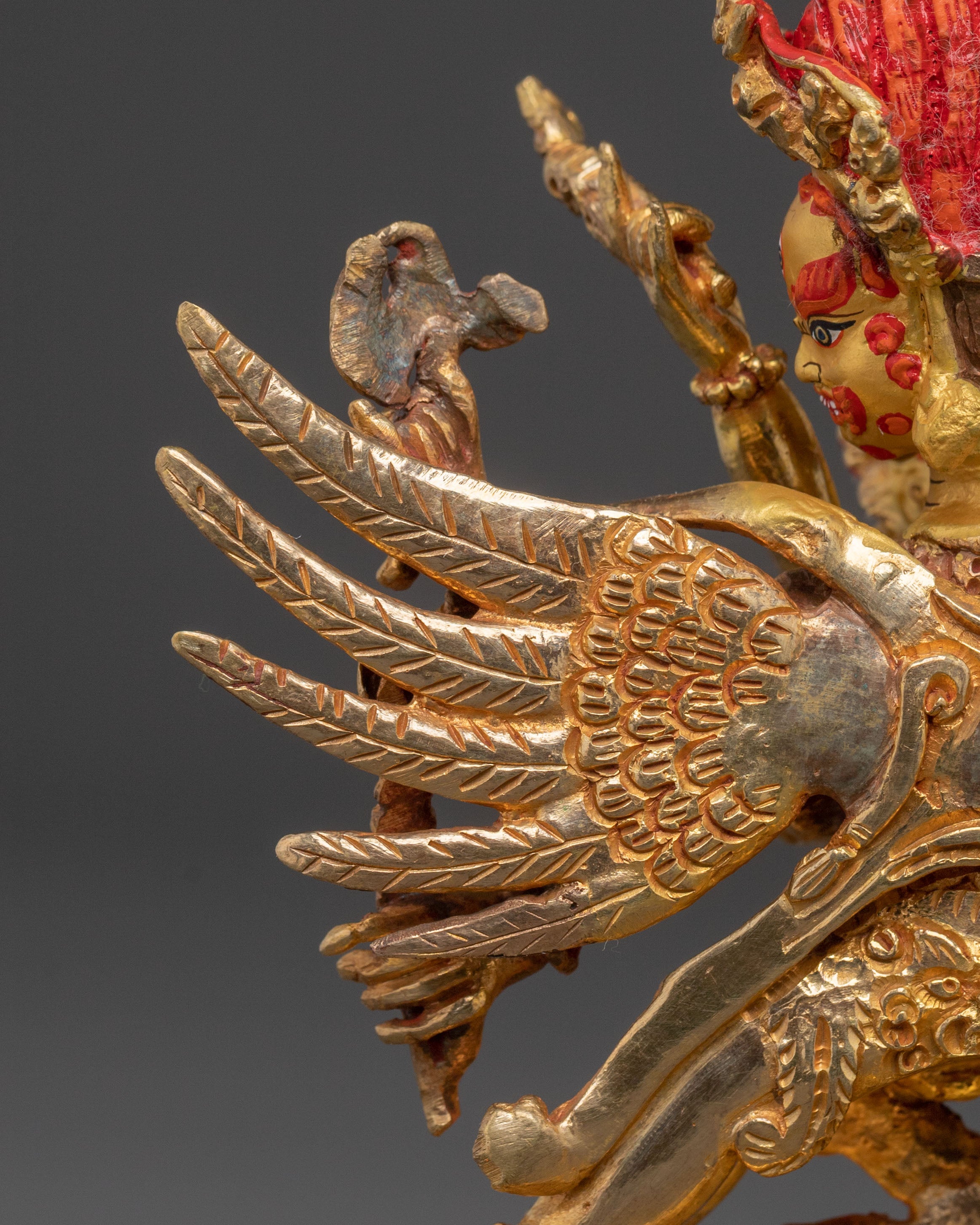 Hayagriva Wrathful Figure | Handcrafted Protector Statue