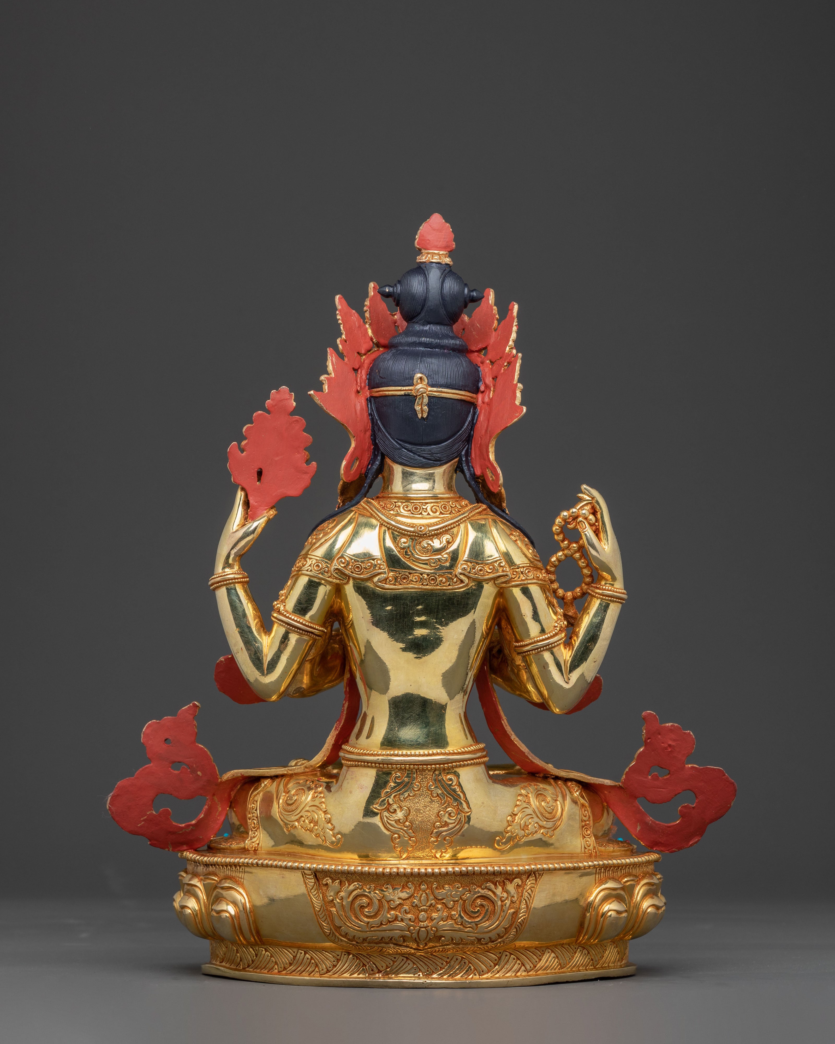 Chenrezig Sacred Statue: Compassionate Radiance