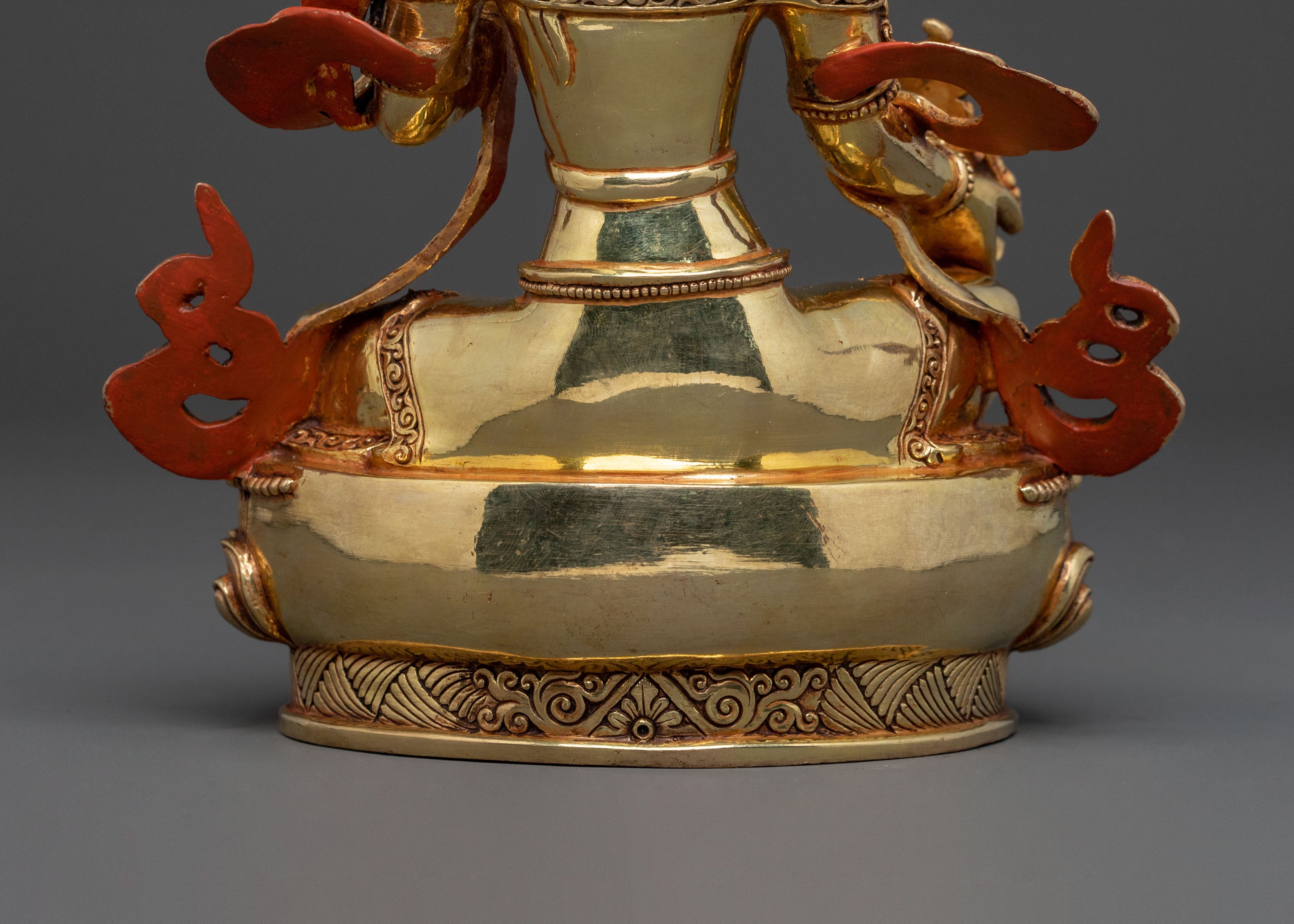 Red Tara Meditation Statue | Bodhisattva of Compassion and Power