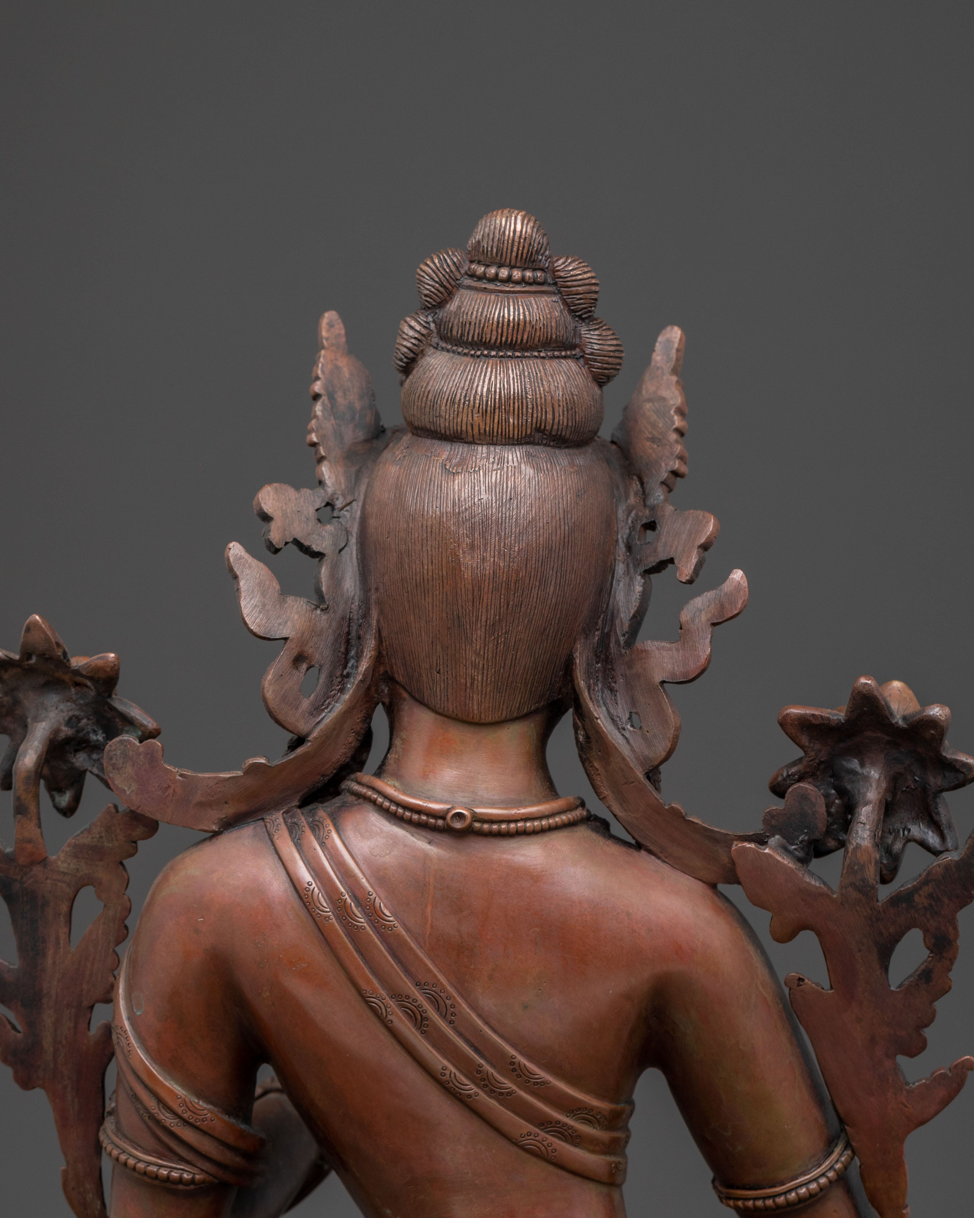 Green Tara Protection Statue | Meditation Decor