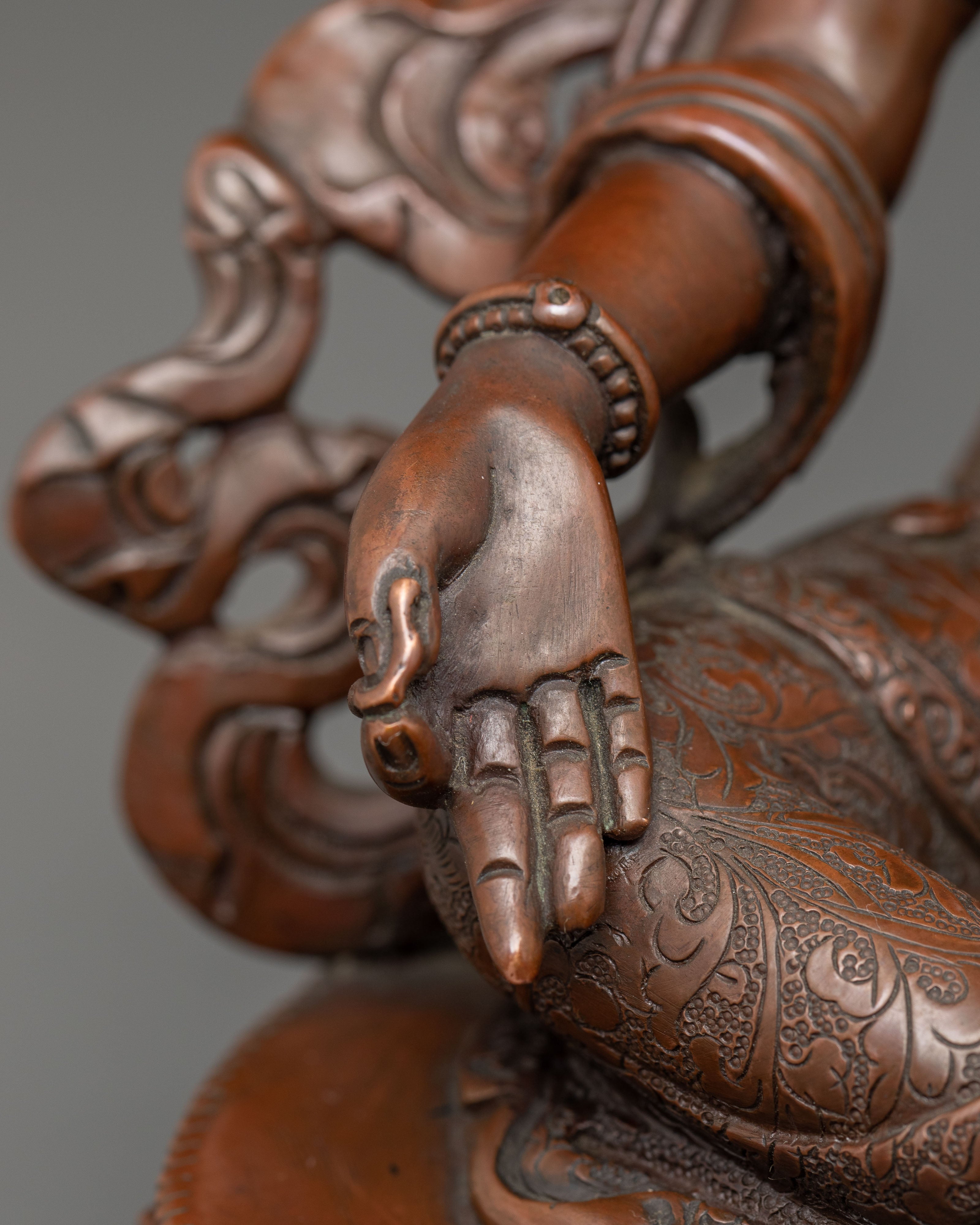 Handmade Bodhisattva Set for Altar Decor | Tibetan Buddhist Deity Collection