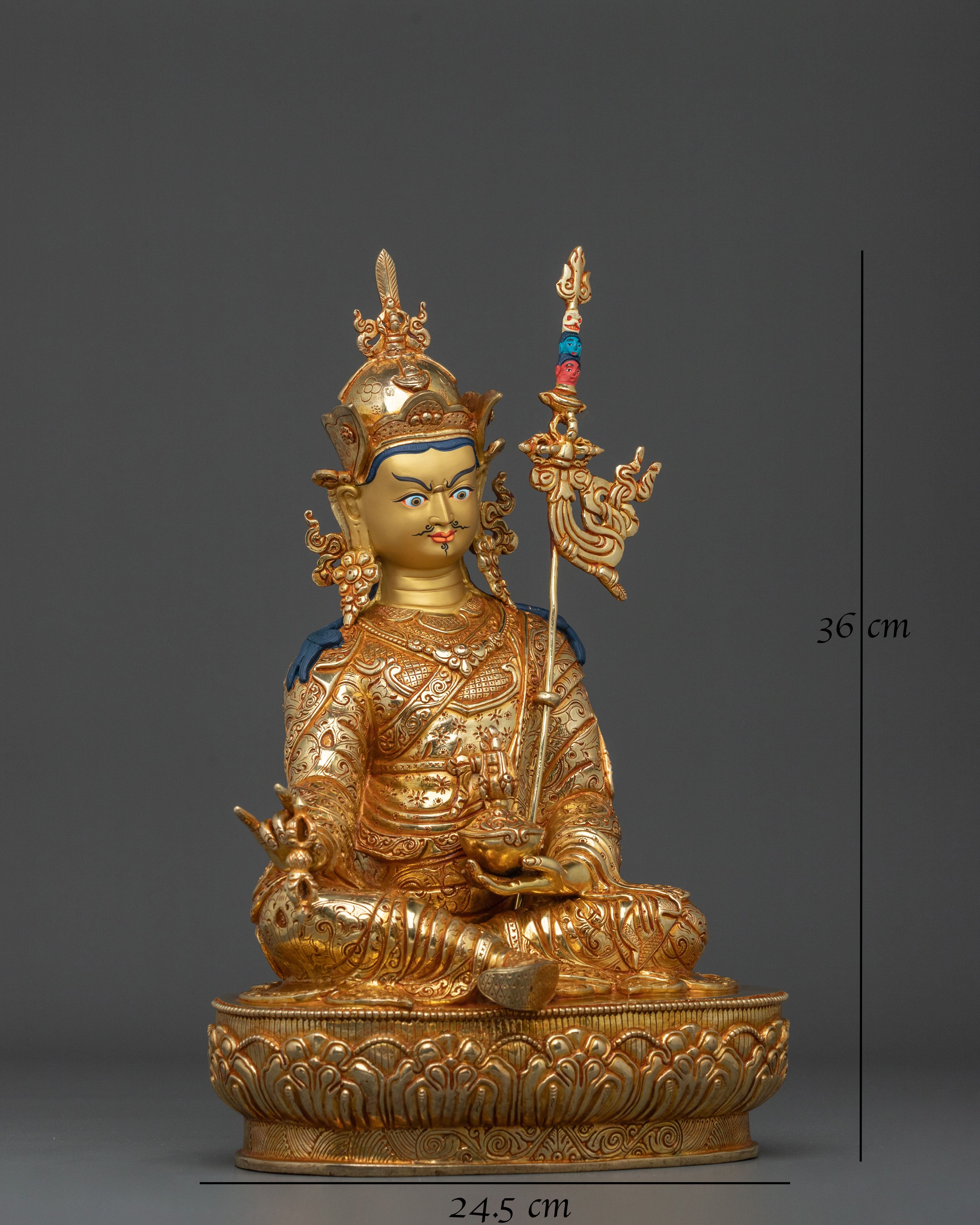 Guru Rinpoche Sacred Statue | Lotus Born Master
