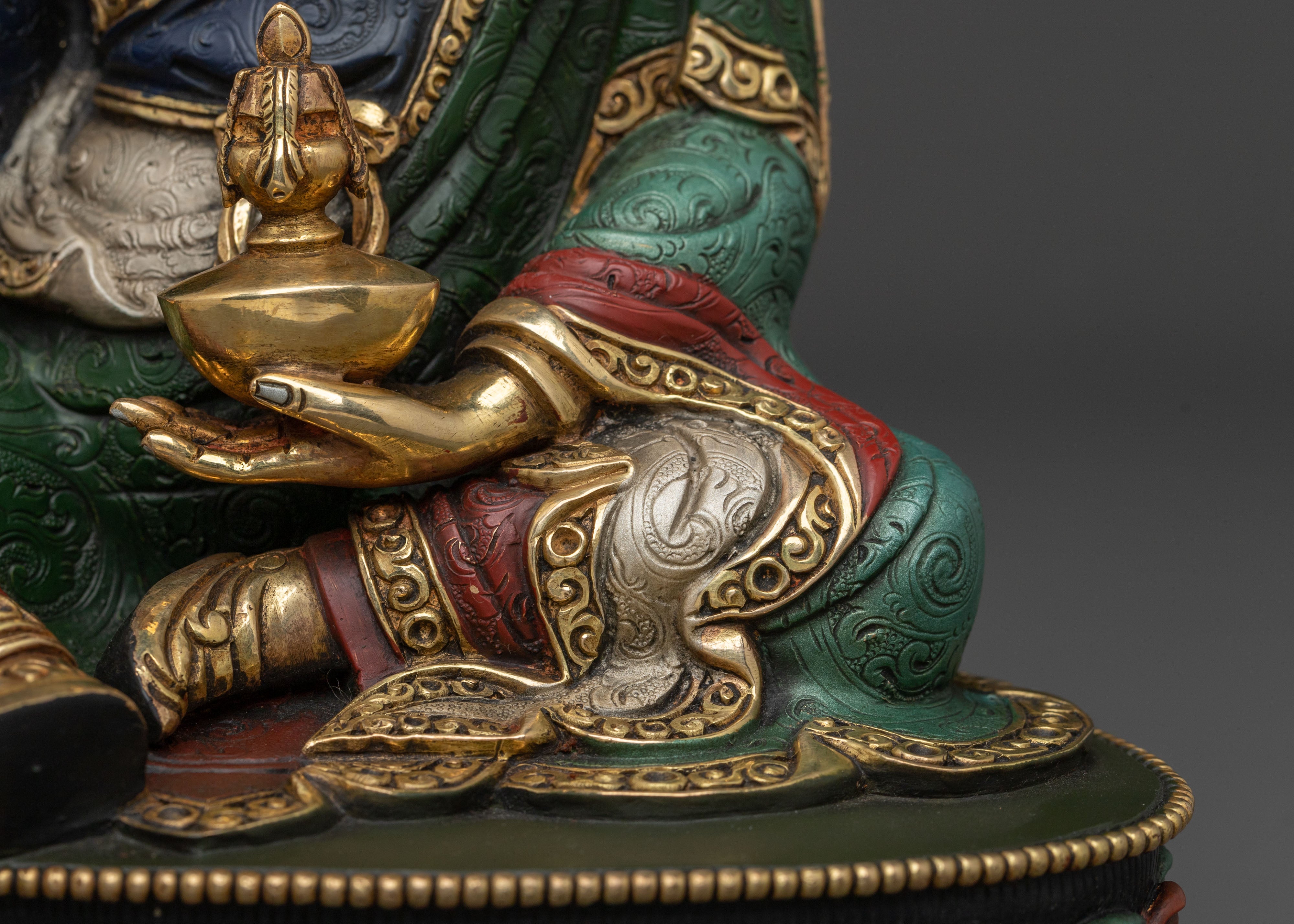 Guru Rinpoche Statue | Sacred Buddhist Figurine