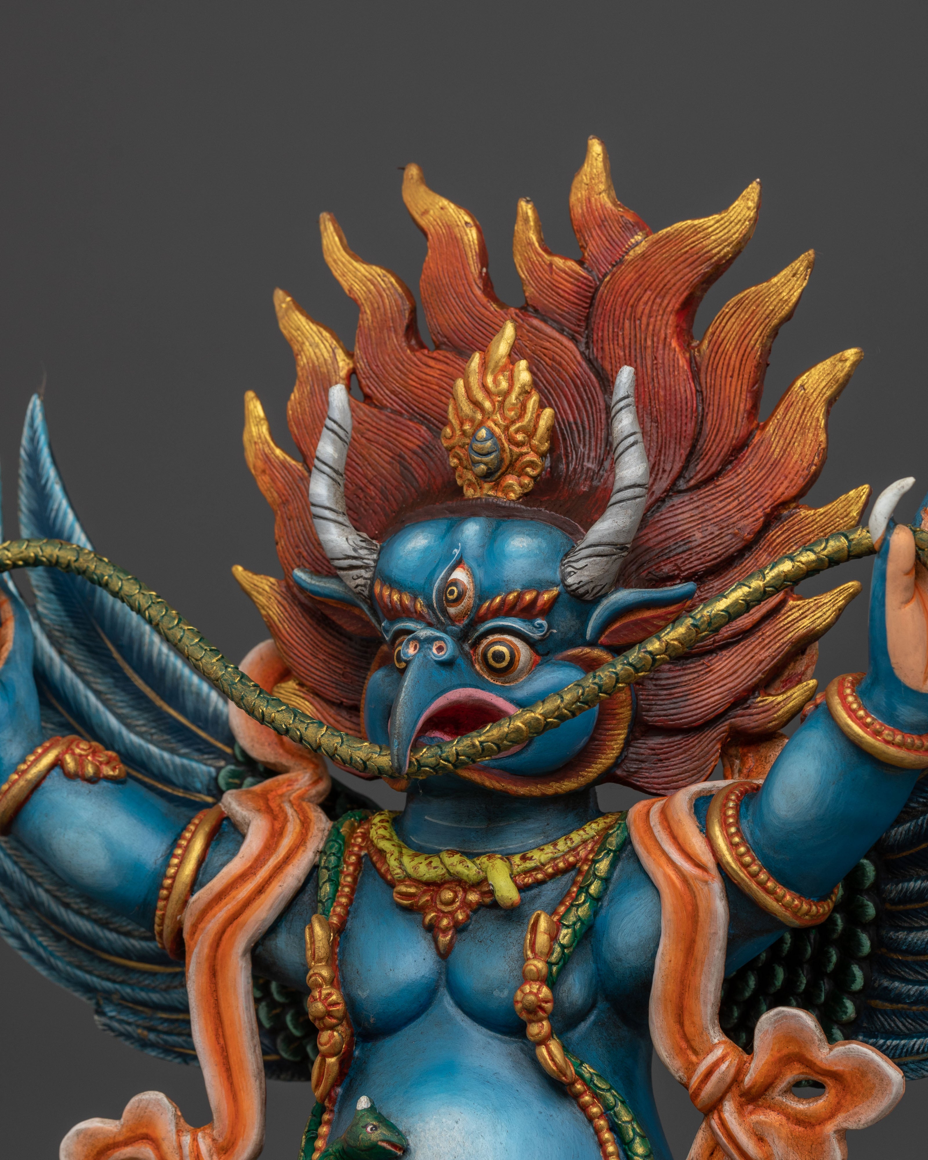 Handcrafted Garuda Sculpture | Divine Protector
